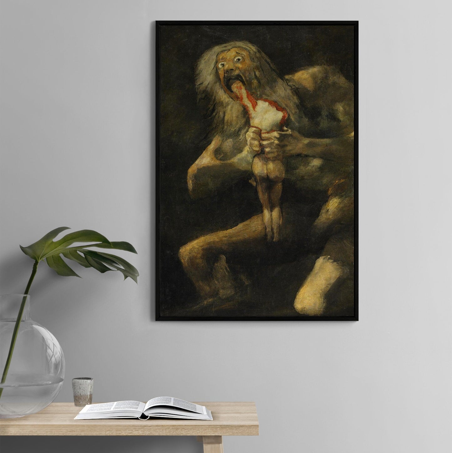Set of Six Spooky Halloween Prints - 6 Classic Paintings - Photo Poster Wall Art Gift Home Decor - Creepy Halloween Art Gore Blood Horror