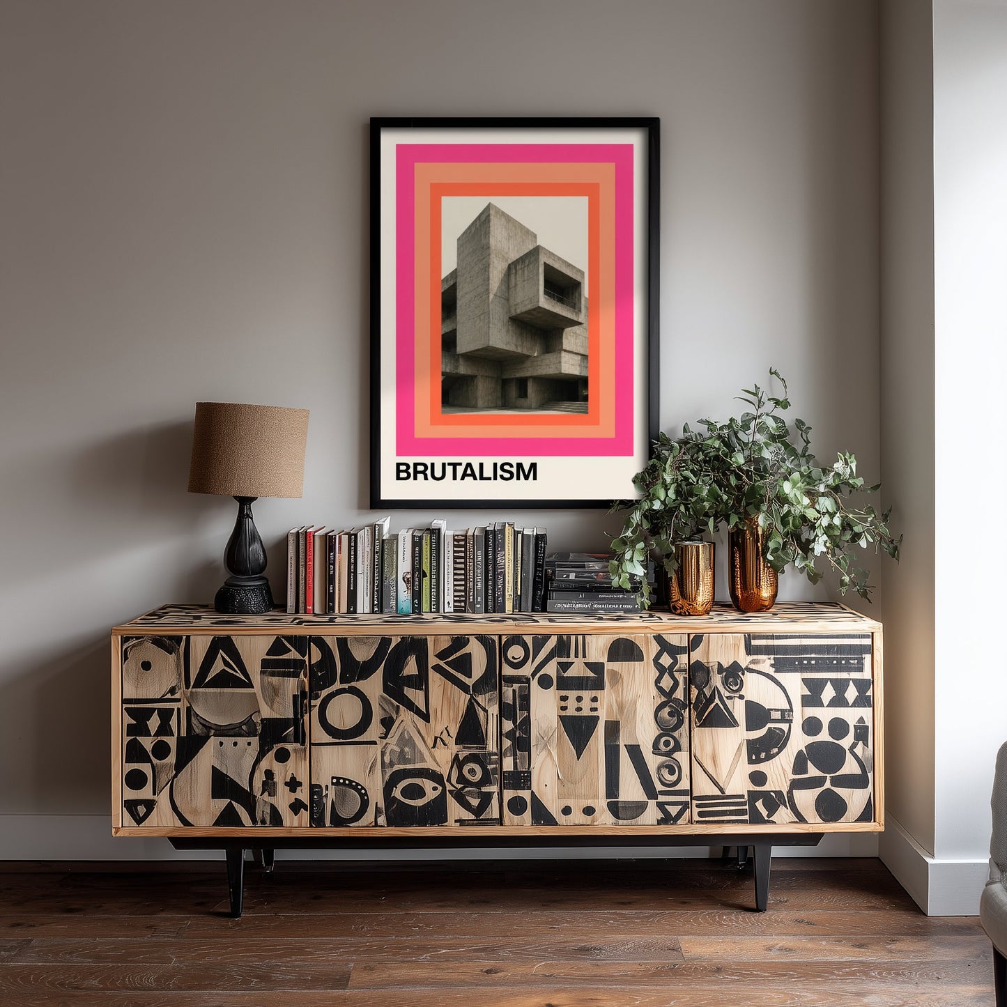 Brutalism Architecture Art Print - Concrete Building Poster - Modernist Design Photo - Mid Century Poster 2/3