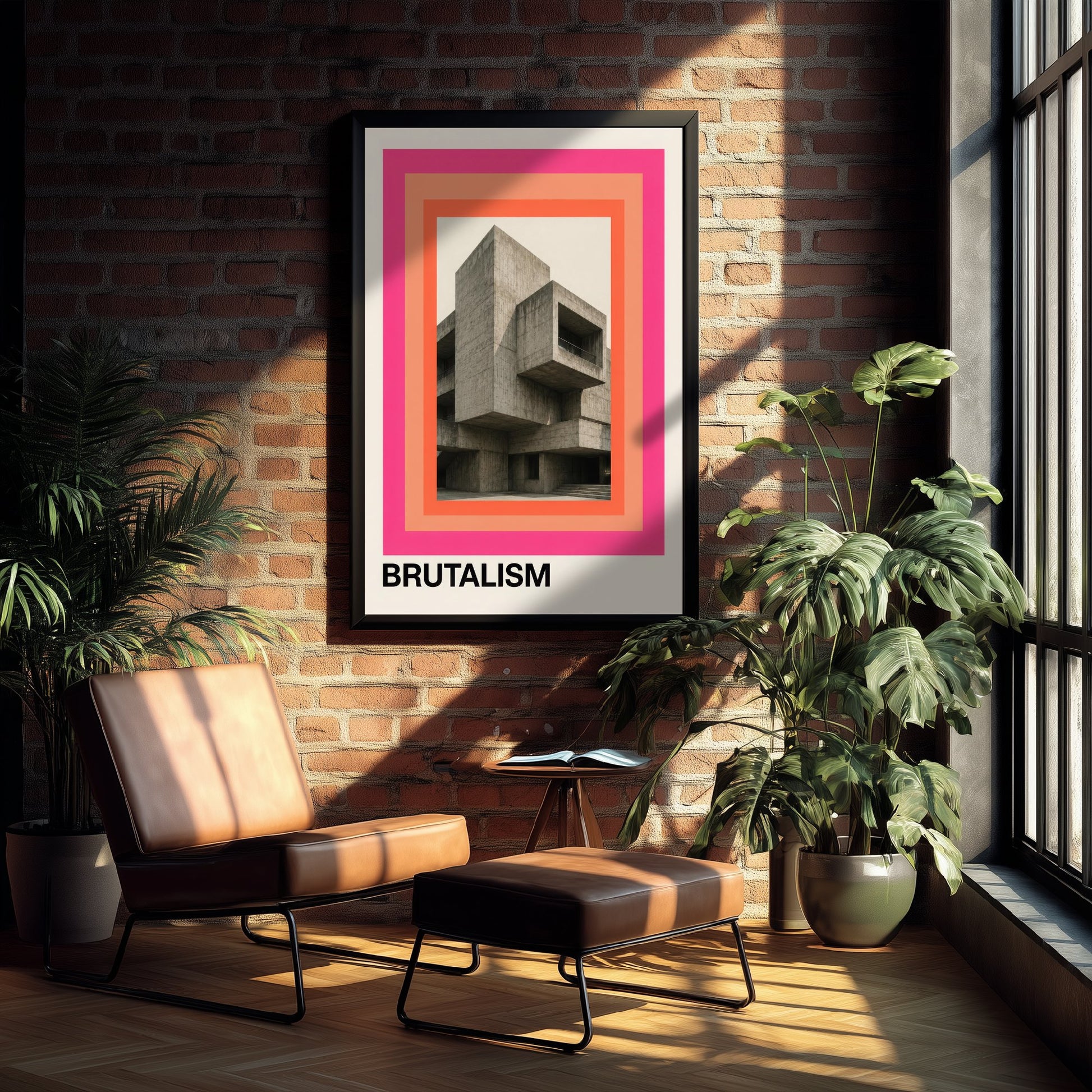 Brutalism Architecture Art Print - Concrete Building Poster - Modernist Design Photo - Mid Century Poster 2/3