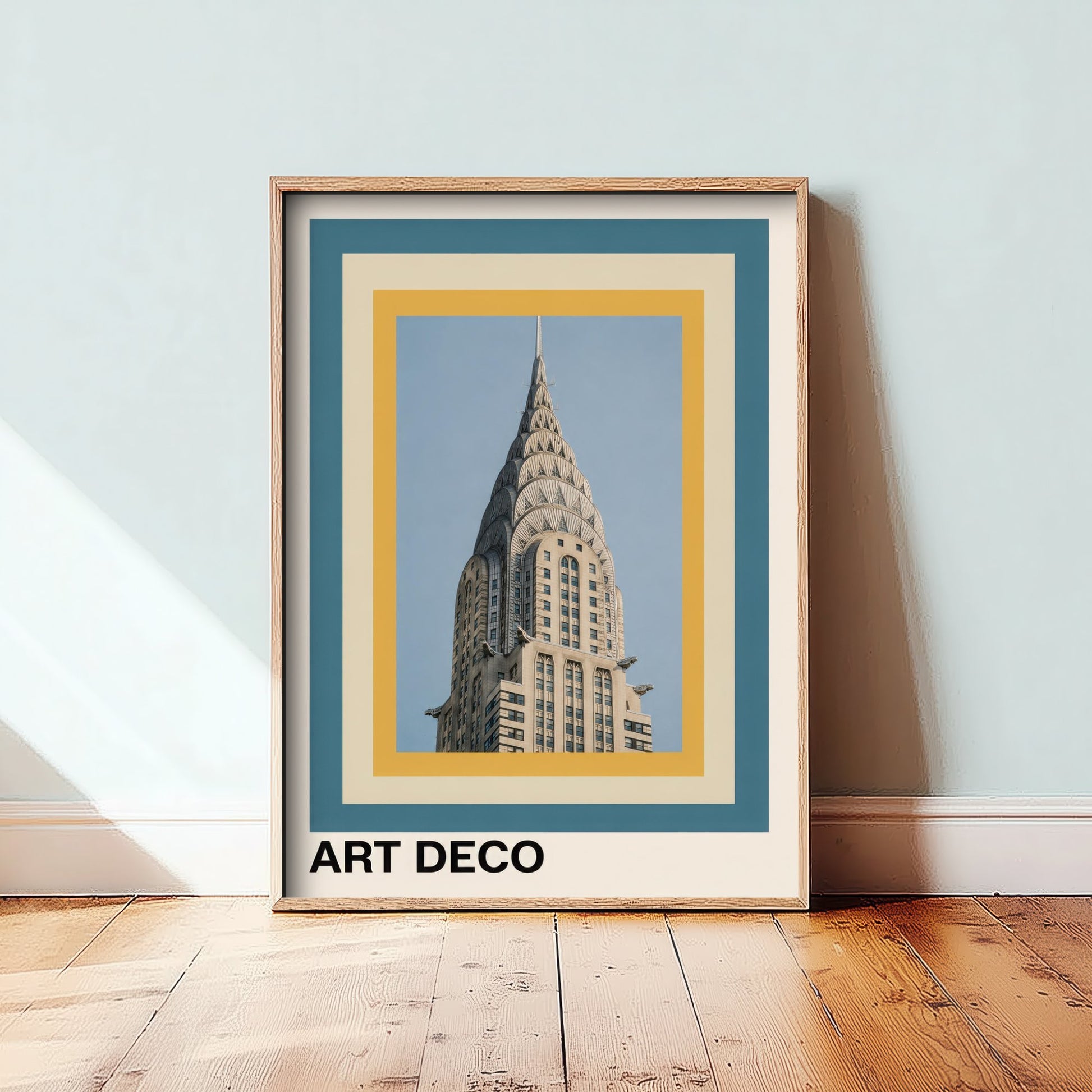 Art Deco Architecture Art Print - Chrysler Building New York Poster - Skyscraper Photo - Mid Century Design 3/3