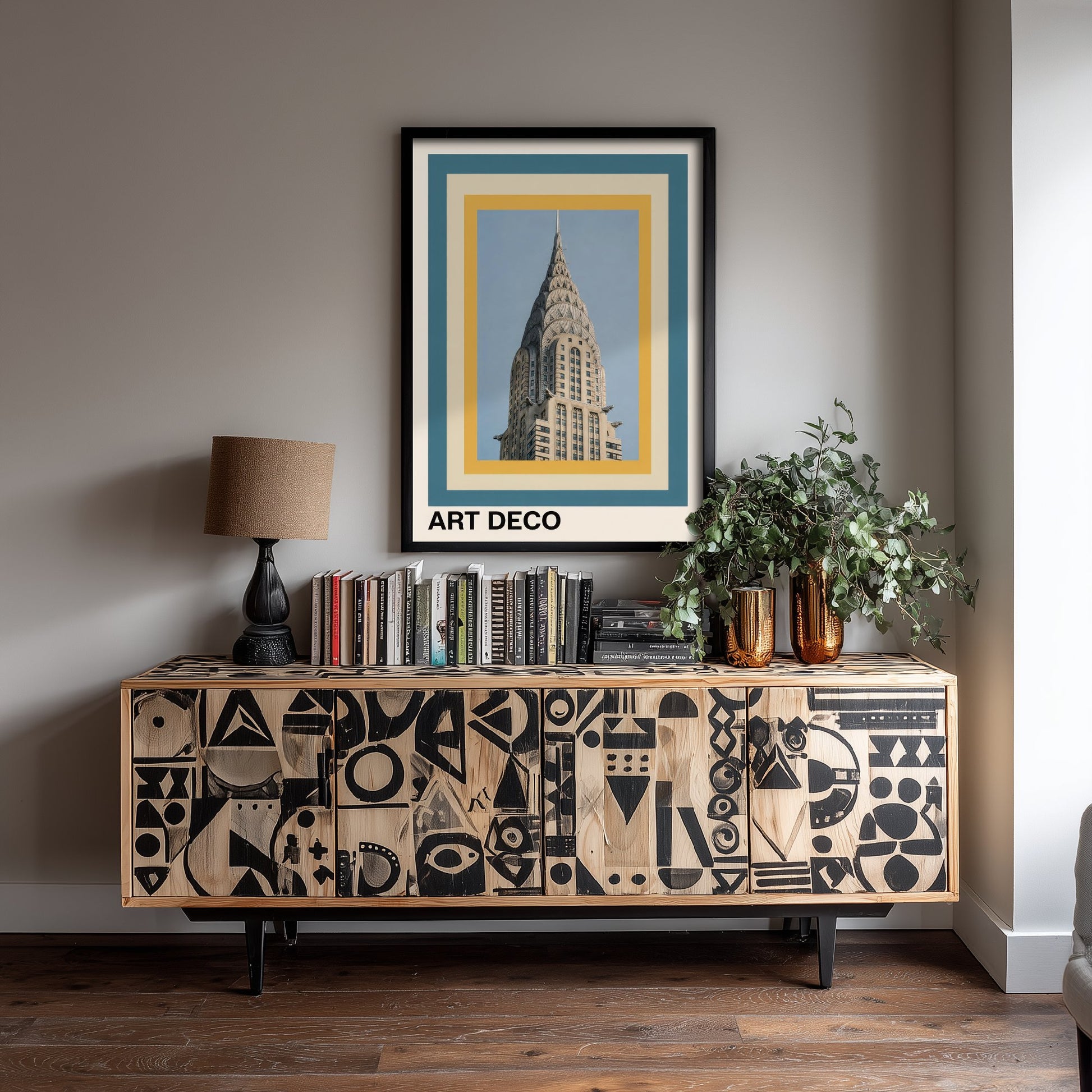 Art Deco Architecture Art Print - Chrysler Building New York Poster - Skyscraper Photo - Mid Century Design 3/3