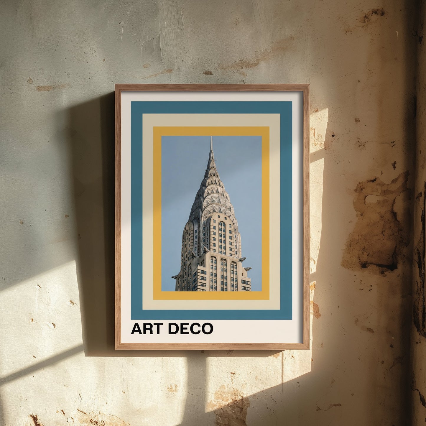 Art Deco Architecture Art Print - Chrysler Building New York Poster - Skyscraper Photo - Mid Century Design 3/3