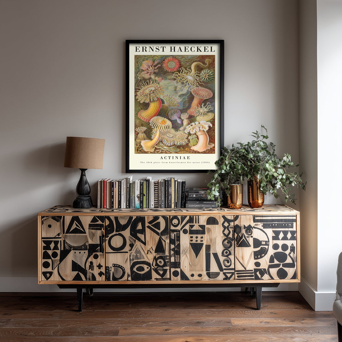 Sea Anemones Art Print - Ernst Haeckel Poster - Actiniae Plate 49 - Art Forms in Nature Vintage Illustration