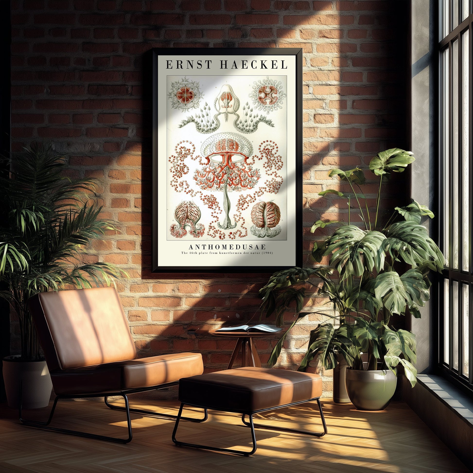 Ernst Haeckel Anthomedusae Art Print - Vintage Jellyfish Illustration Poster - Art Forms in Nature 1904 - Sea Life 1/3