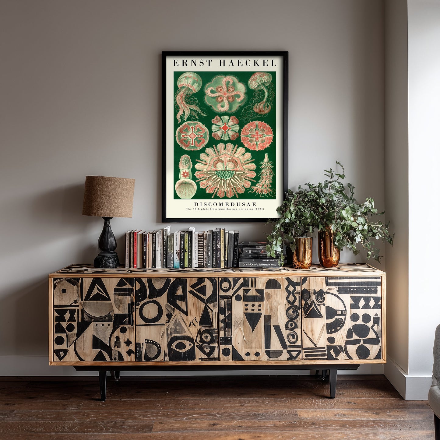 Ernst Haeckel Discomedusae Art Print - Vintage Jellyfish Illustration Poster - Art Forms in Nature 1904 - Sea Life 2/3