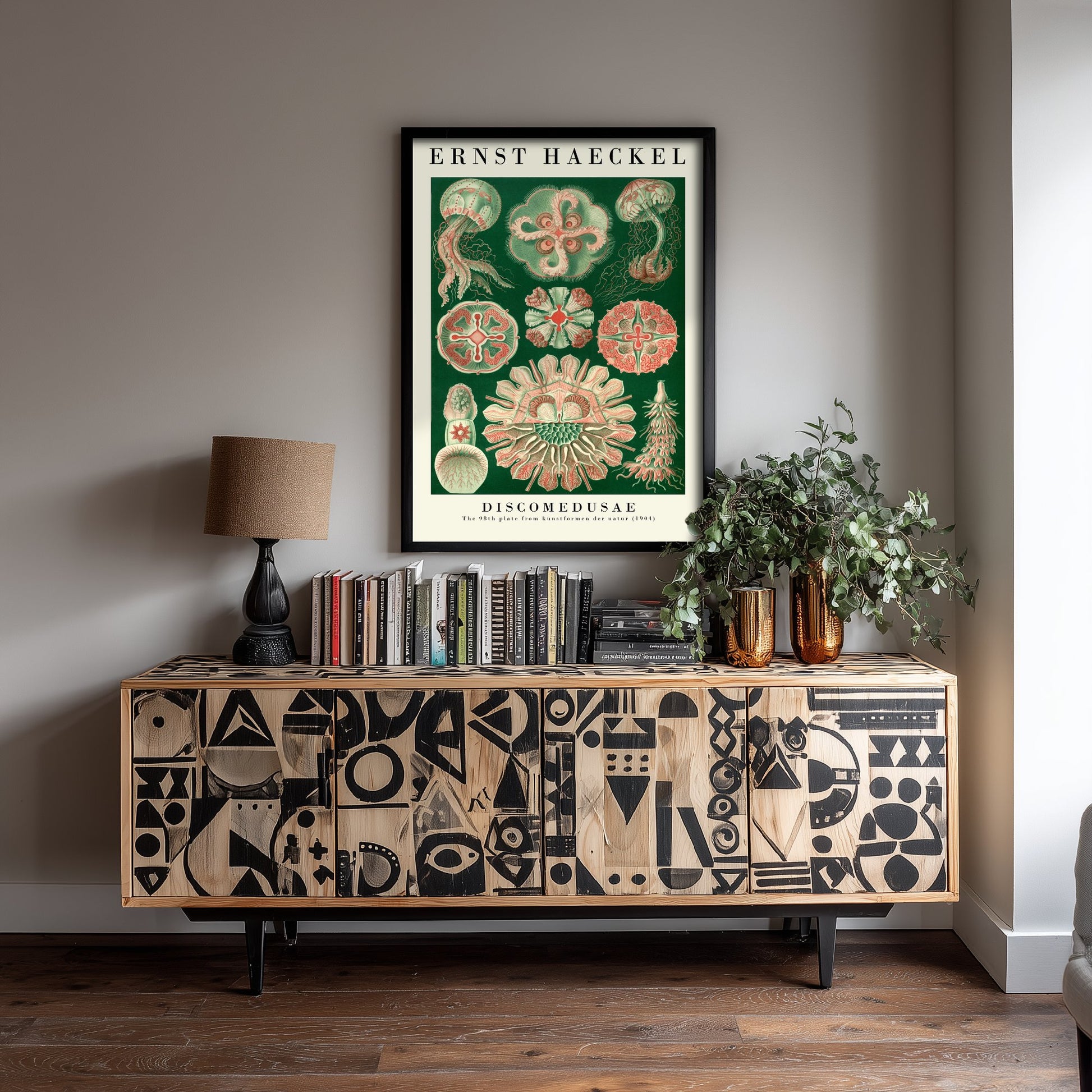 Ernst Haeckel Discomedusae Art Print - Vintage Jellyfish Illustration Poster - Art Forms in Nature 1904 - Sea Life 2/3