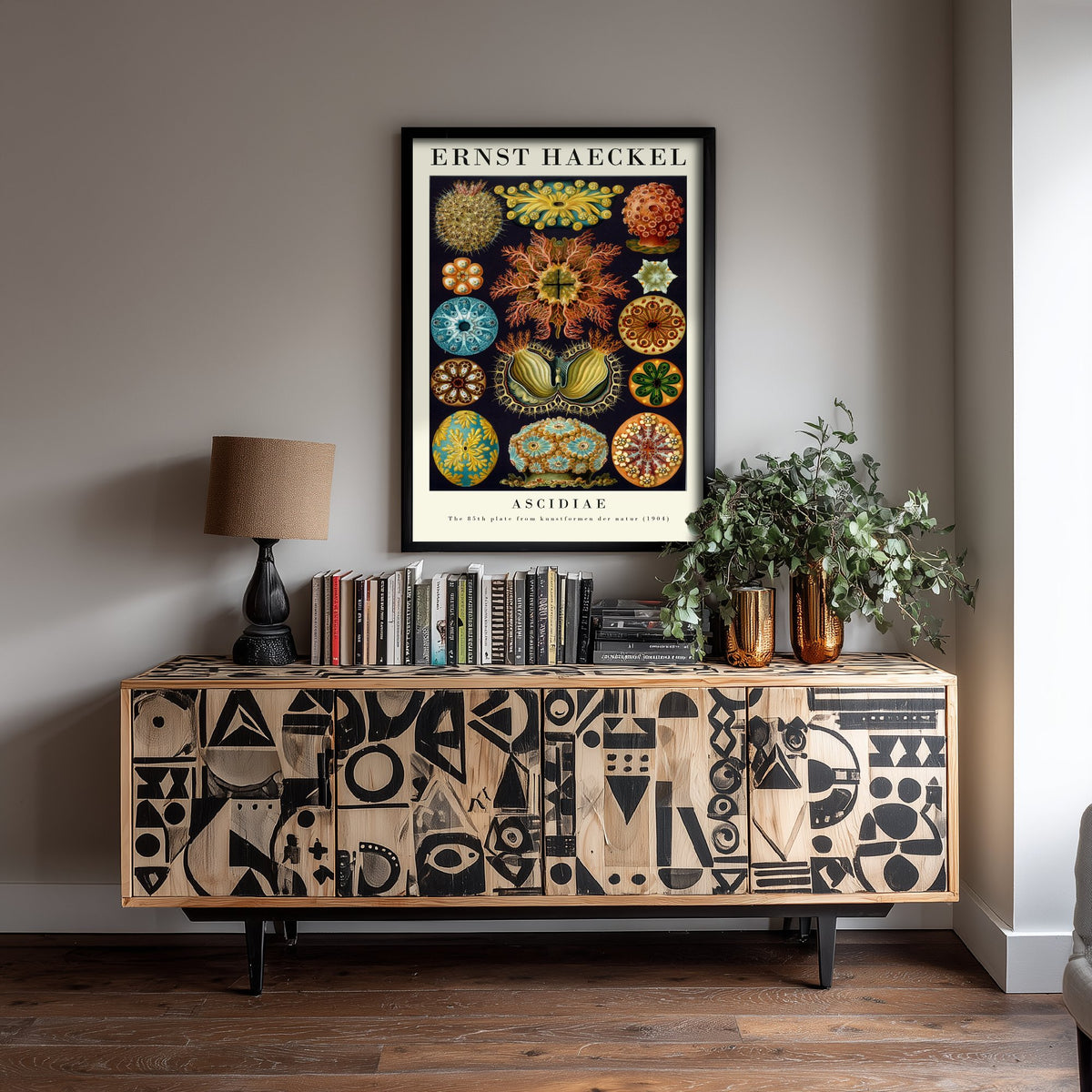 Sea Squirts Art Print - Ernst Haeckel Poster - Ascidiae Tunicates Plate 85 - Art Forms in Nature Illustration