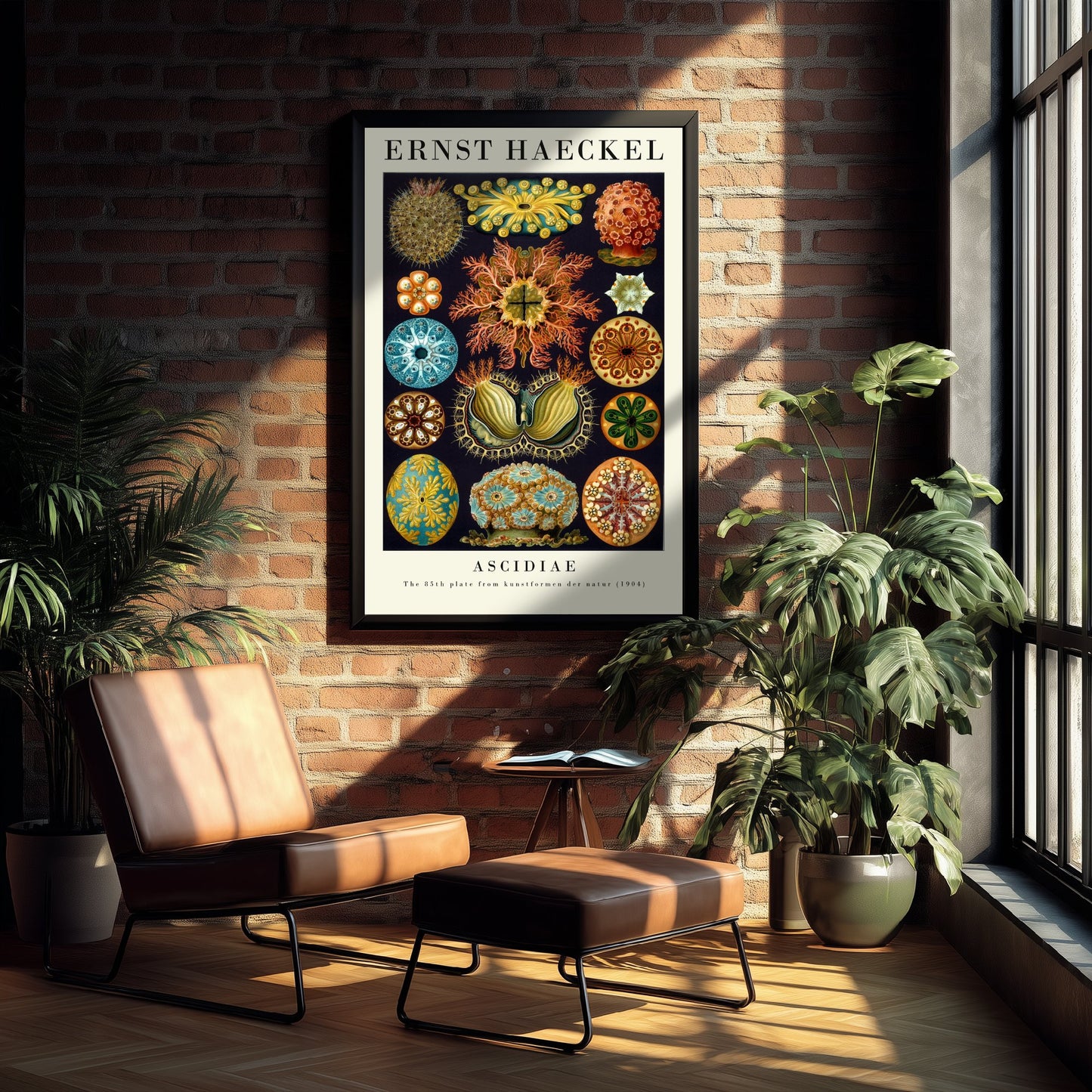 Sea Squirts Art Print - Ernst Haeckel Poster - Ascidiae Tunicates Plate 85 - Art Forms in Nature Illustration