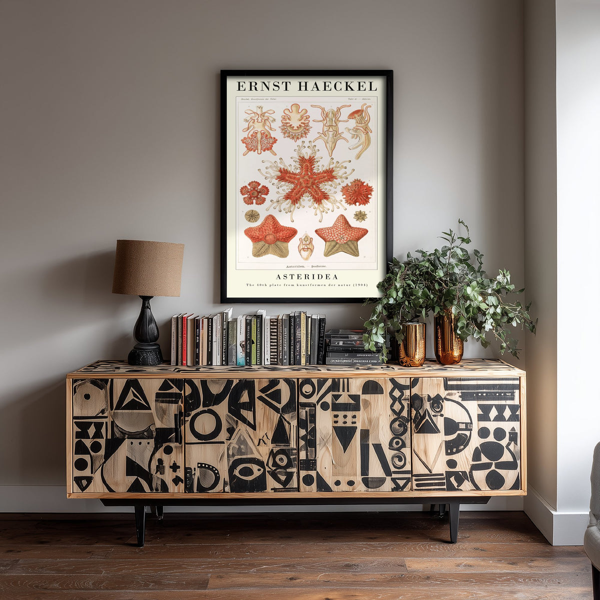 Starfish Art Print - Ernst Haeckel Poster - Asteridea Plate 40 - Art Forms in Nature Vintage Illustration