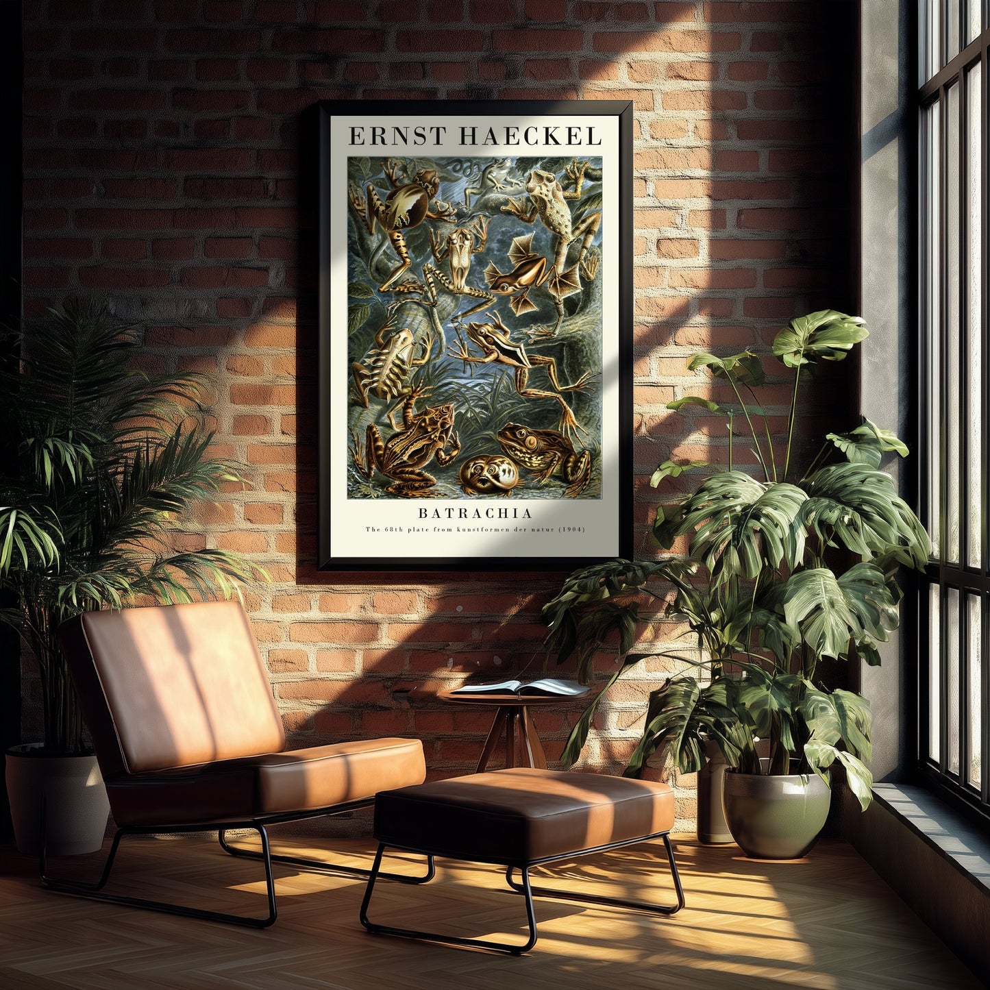 Frog Art Print - Ernst Haeckel Poster - Batrachia Plate 68 - Art Forms in Nature Vintage Illustration