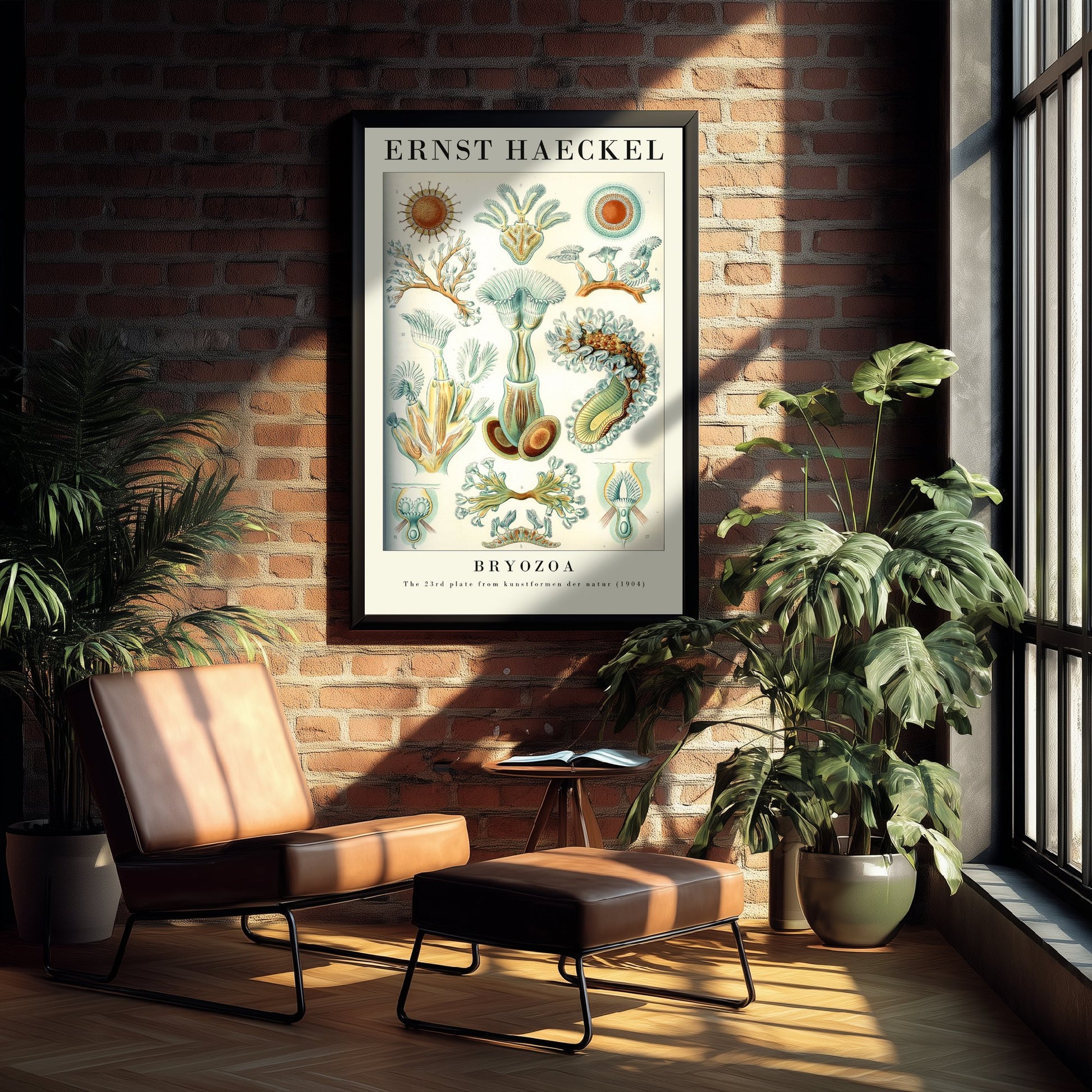 Moss Animals Art Print - Ernst Haeckel Poster - Bryozoa Plate 23 - Art Forms in Nature Vintage Illustration