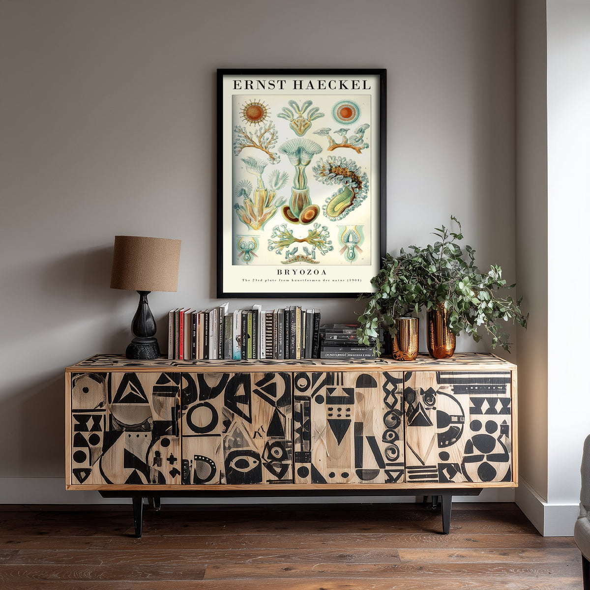 Moss Animals Art Print - Ernst Haeckel Poster - Bryozoa Plate 23 - Art Forms in Nature Vintage Illustration