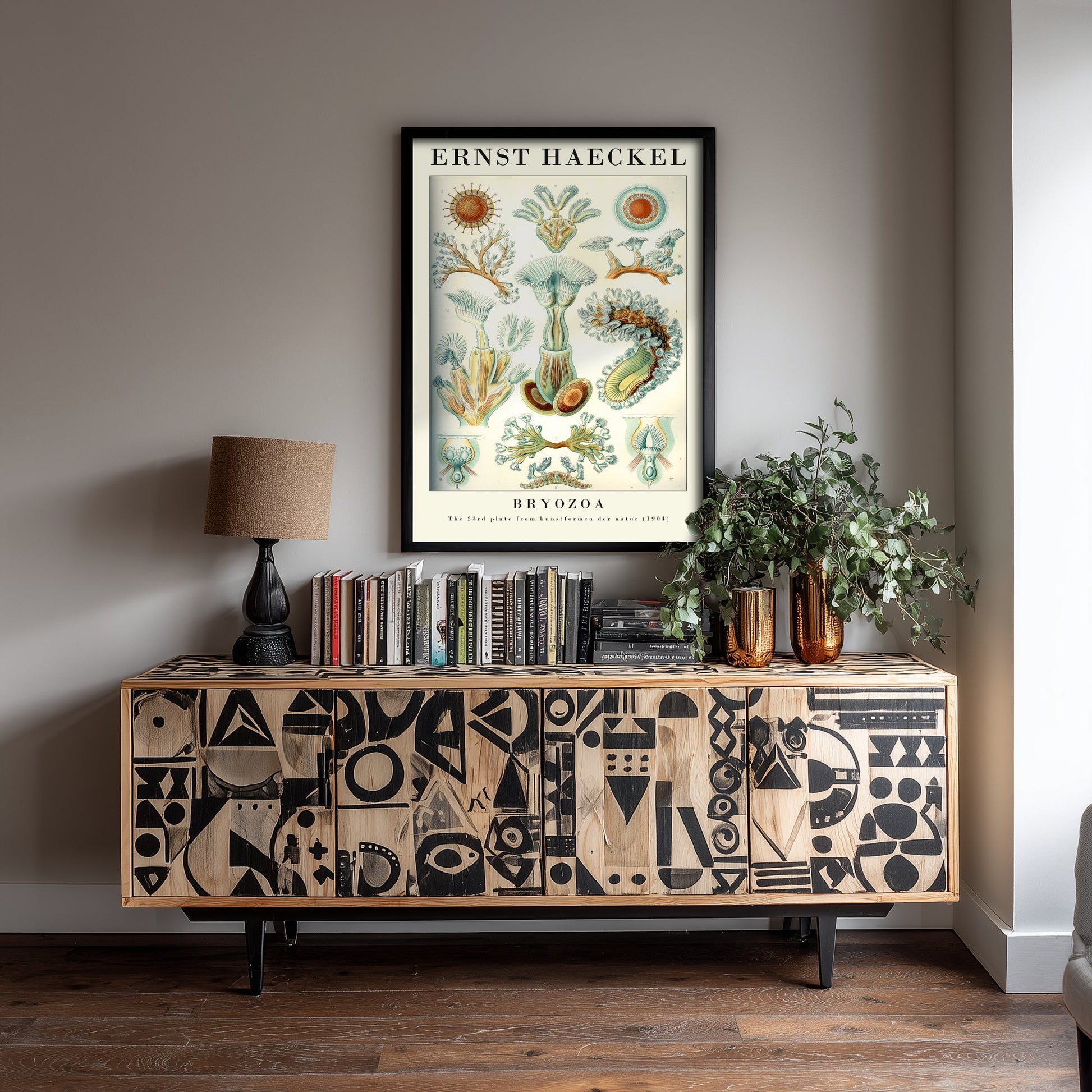 Moss Animals Art Print - Ernst Haeckel Poster - Bryozoa Plate 23 - Art Forms in Nature Vintage Illustration