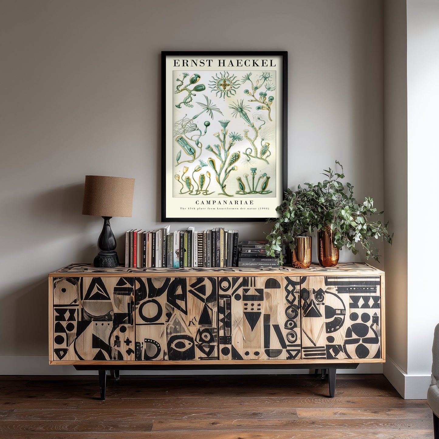 Hydroids Art Print - Ernst Haeckel Poster - Campanariae Plate 45 - Art Forms in Nature Vintage Illustration