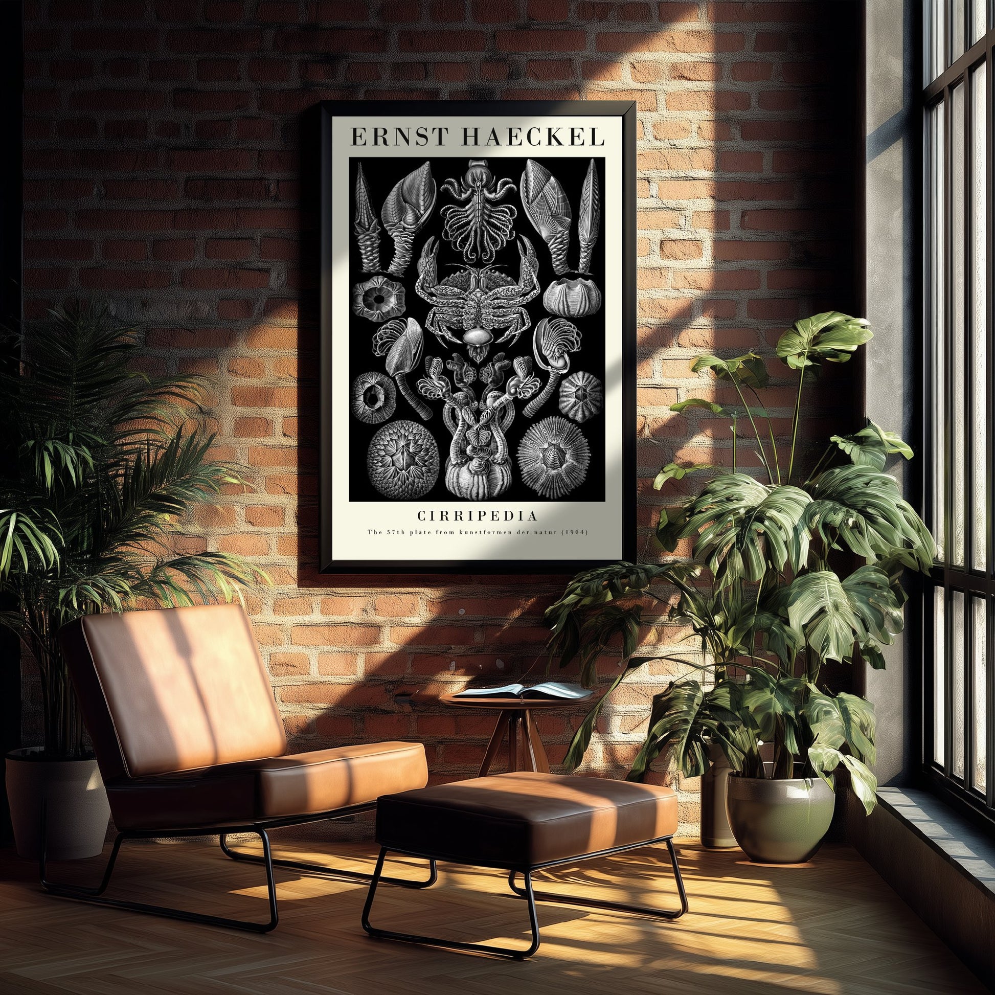 Barnacles Art Print - Ernst Haeckel Poster - Cirripedia Plate 57 - Art Forms in Nature Vintage Illustration