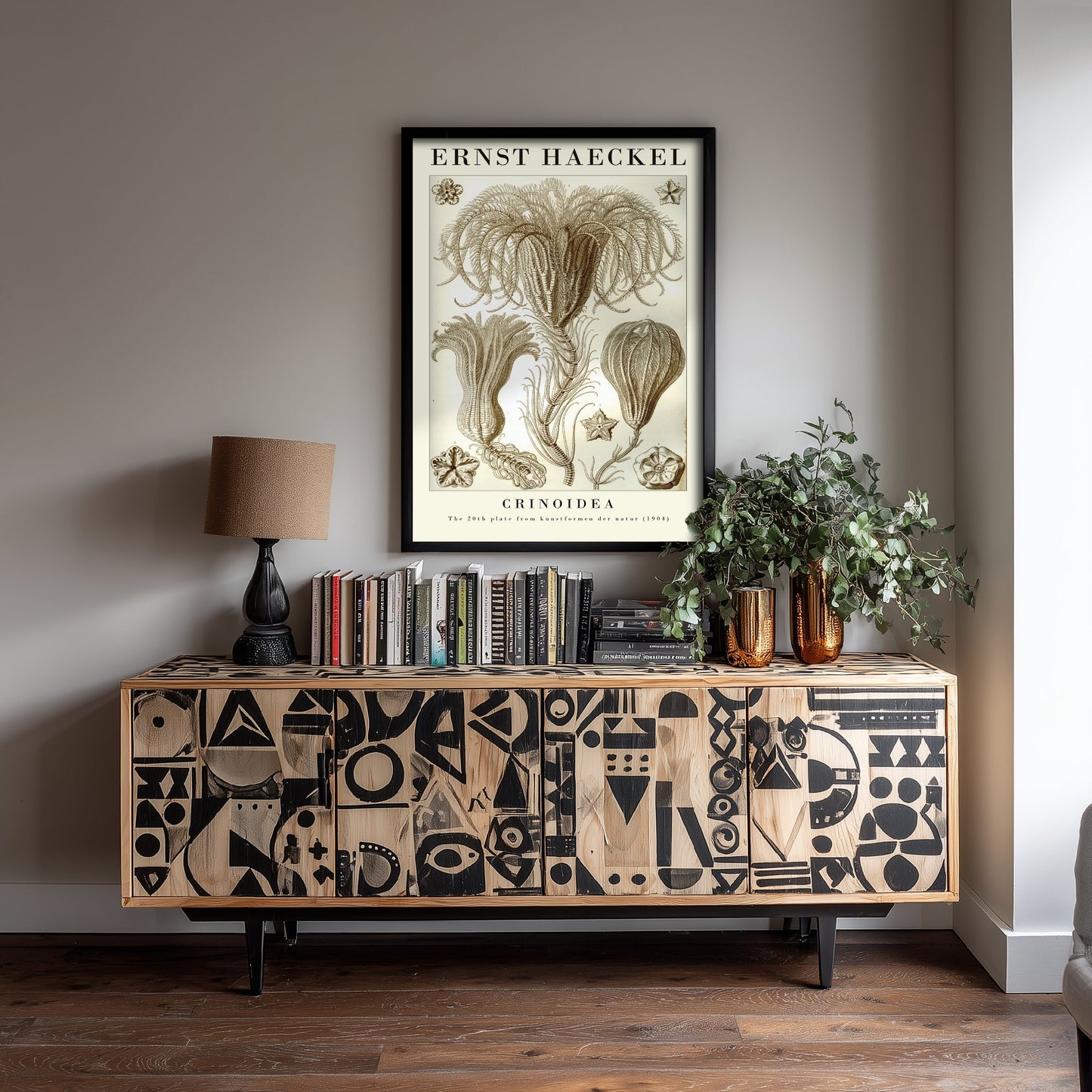 Sea Lilies Art Print - Ernst Haeckel Poster - Crinoidea Plate 20 - Art Forms in Nature Vintage Illustration