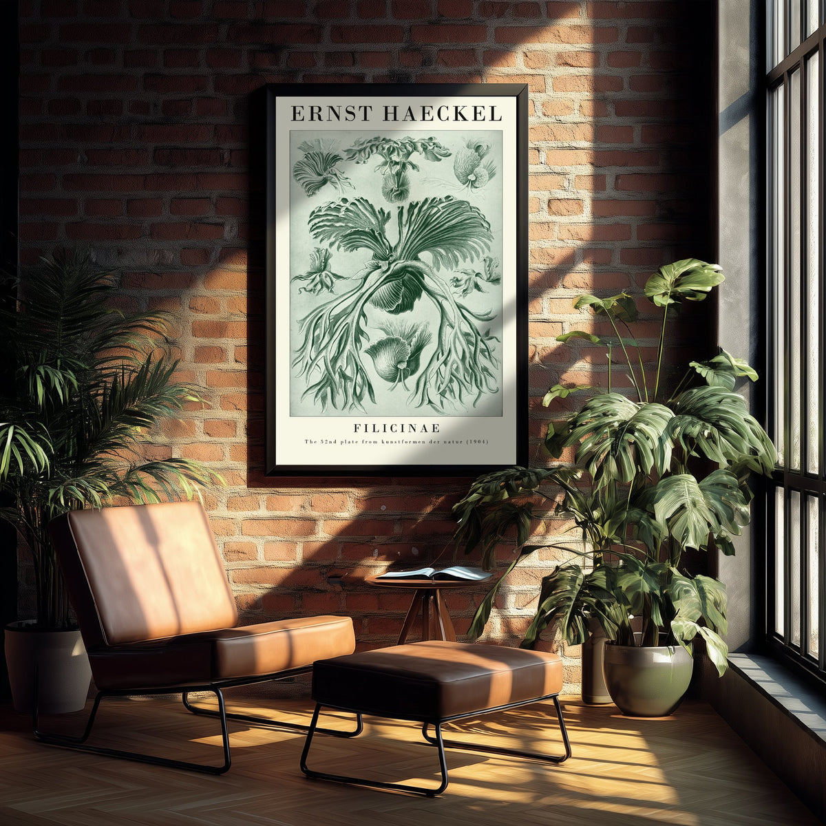 Ferns Art Print - Ernst Haeckel Poster - Filicinae Plate 52 - Art Forms in Nature Vintage Illustration