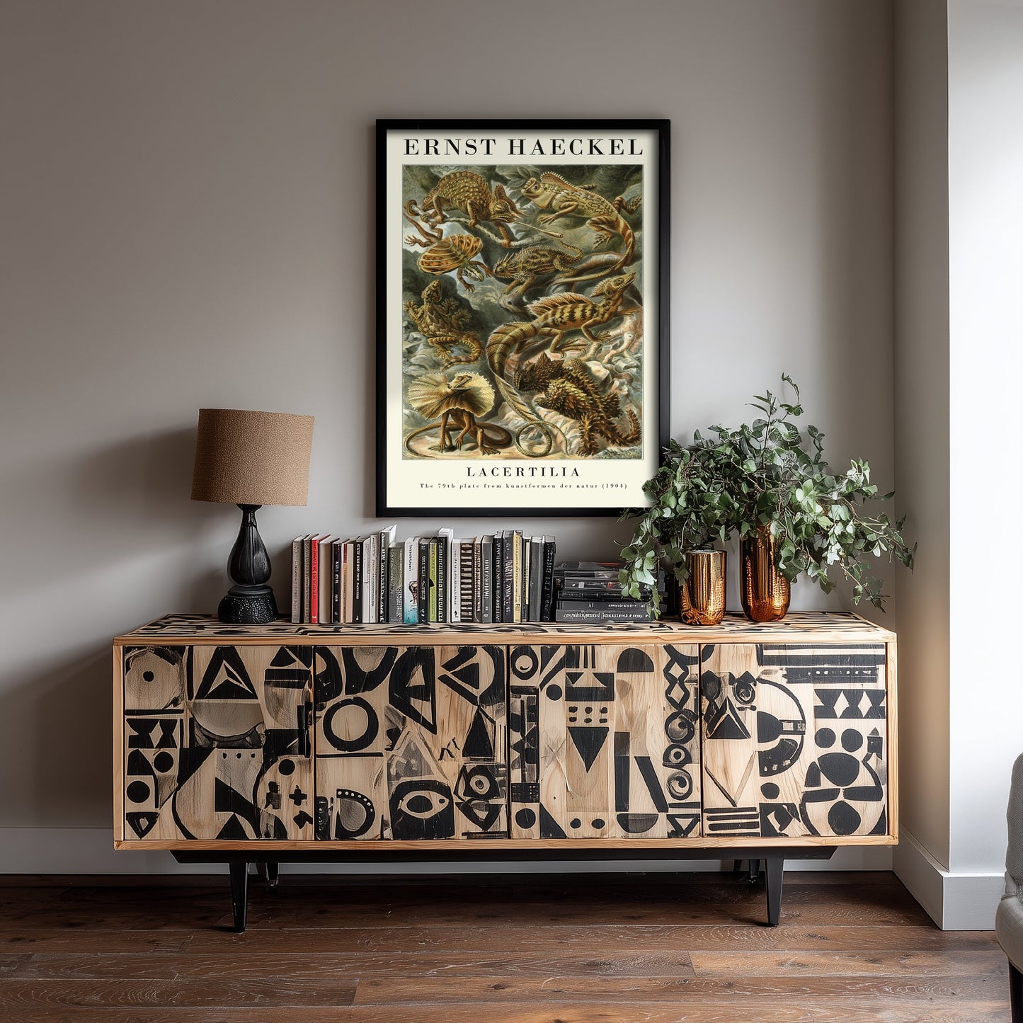 Lizards Art Print - Ernst Haeckel Poster - Lacertilia Plate 79 - Art Forms in Nature Vintage Illustration