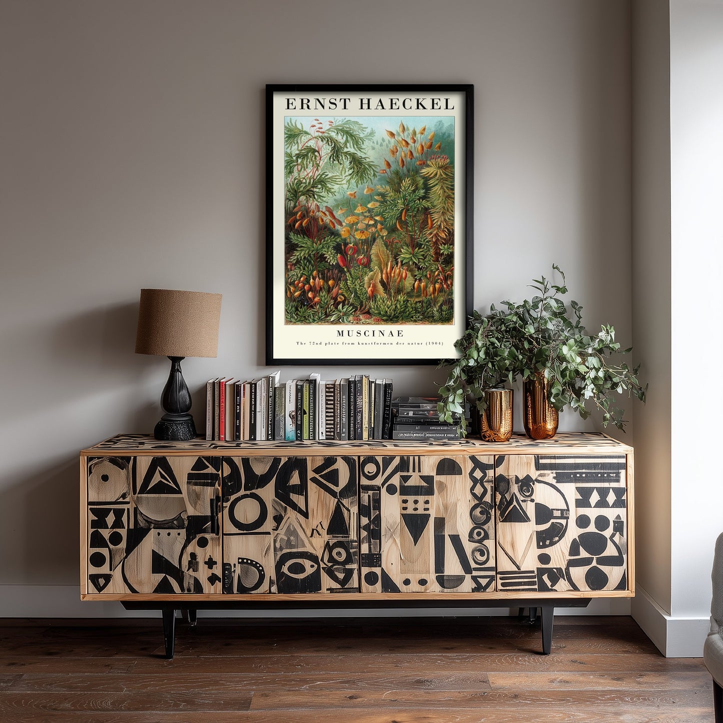 Mosses Art Print - Ernst Haeckel Poster - Muscinae Plate 72 - Art Forms in Nature Vintage Illustration