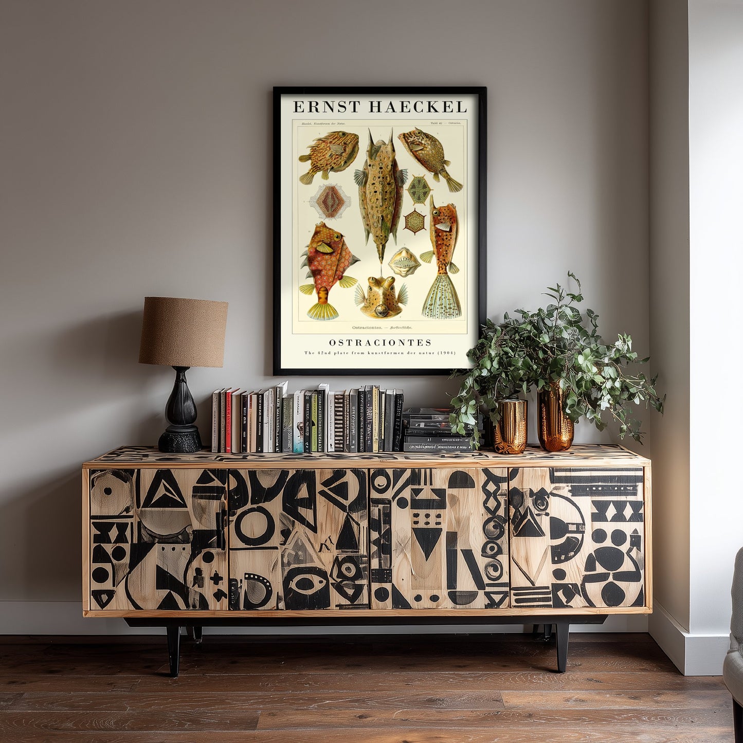 Boxfish Art Print - Ernst Haeckel Poster - Ostraciontes Plate 42 - Art Forms in Nature Vintage Illustration