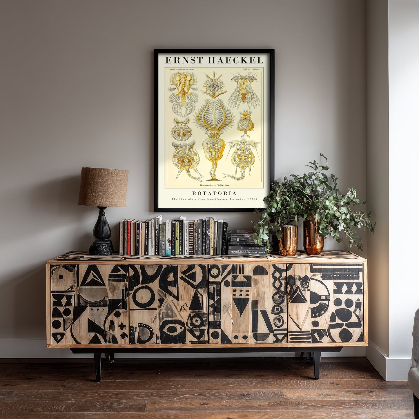 Rotifers Art Print - Ernst Haeckel Poster - Rotatoria Plate 32 - Art Forms in Nature Vintage Illustration