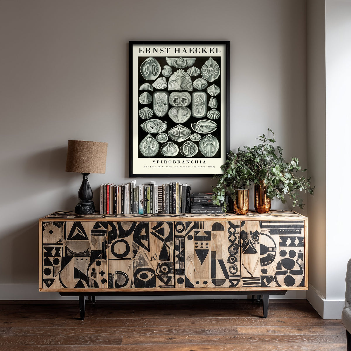 Fanworms Art Print - Ernst Haeckel Poster - Spirobranchia Plate 97 - Art Forms in Nature Vintage Illustration