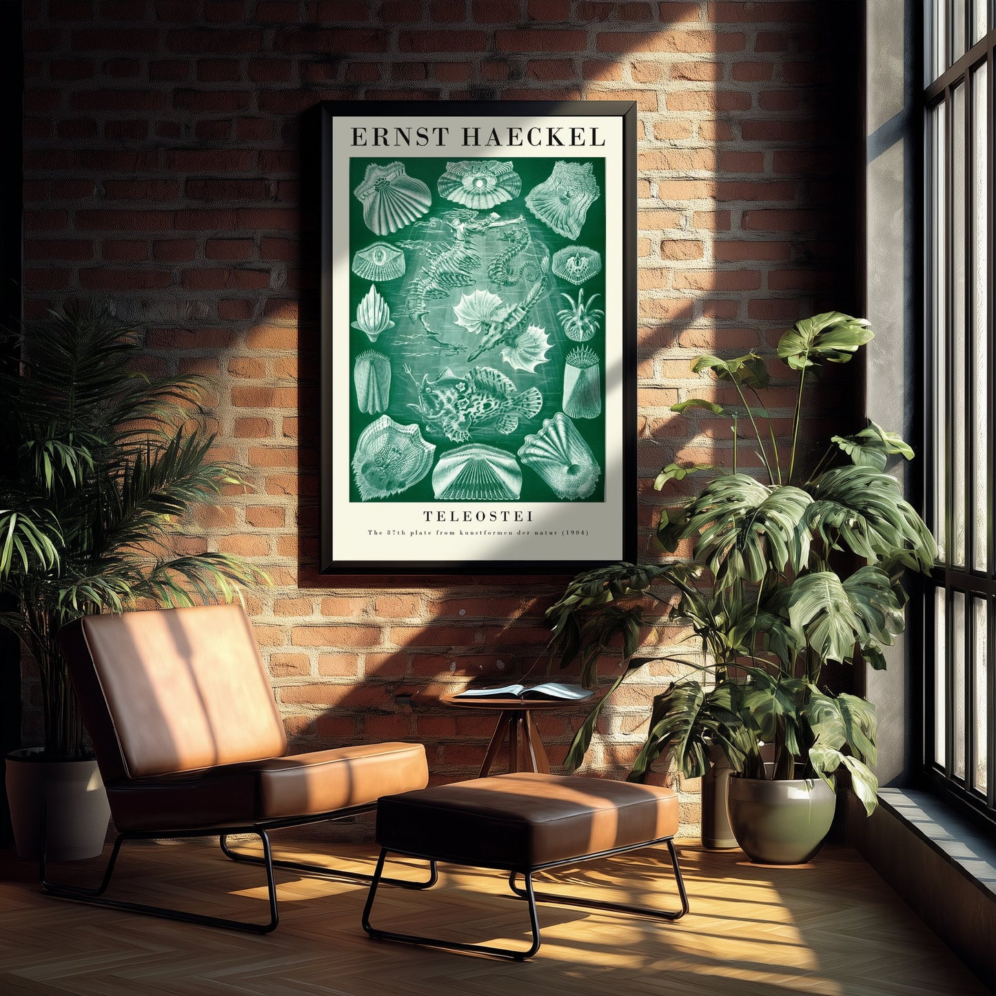 Bony Fish Art Print - Ernst Haeckel Poster - Teleostei Plate 87 - Art Forms in Nature Vintage Illustration