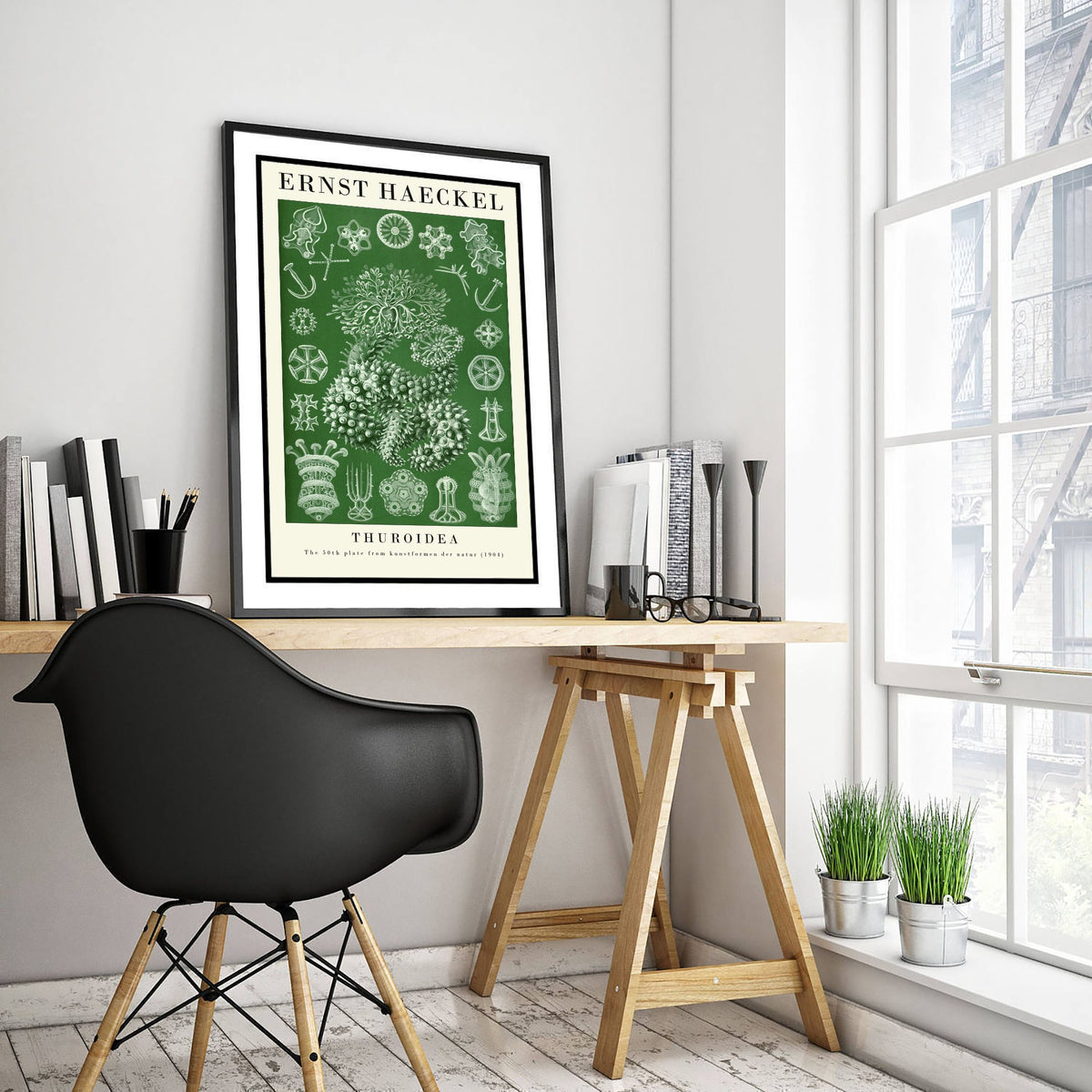 Sea Cucumbers Art Print - Ernst Haeckel Poster - Thuroidea Plate 50 - Art Forms in Nature Vintage Illustration