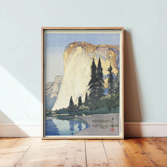 Hiroshi Yoshida - El Capitan (1925) - Japanese Woodblock Art Print - Ukiyo-e Poster - Vintage Woodcut 1/3