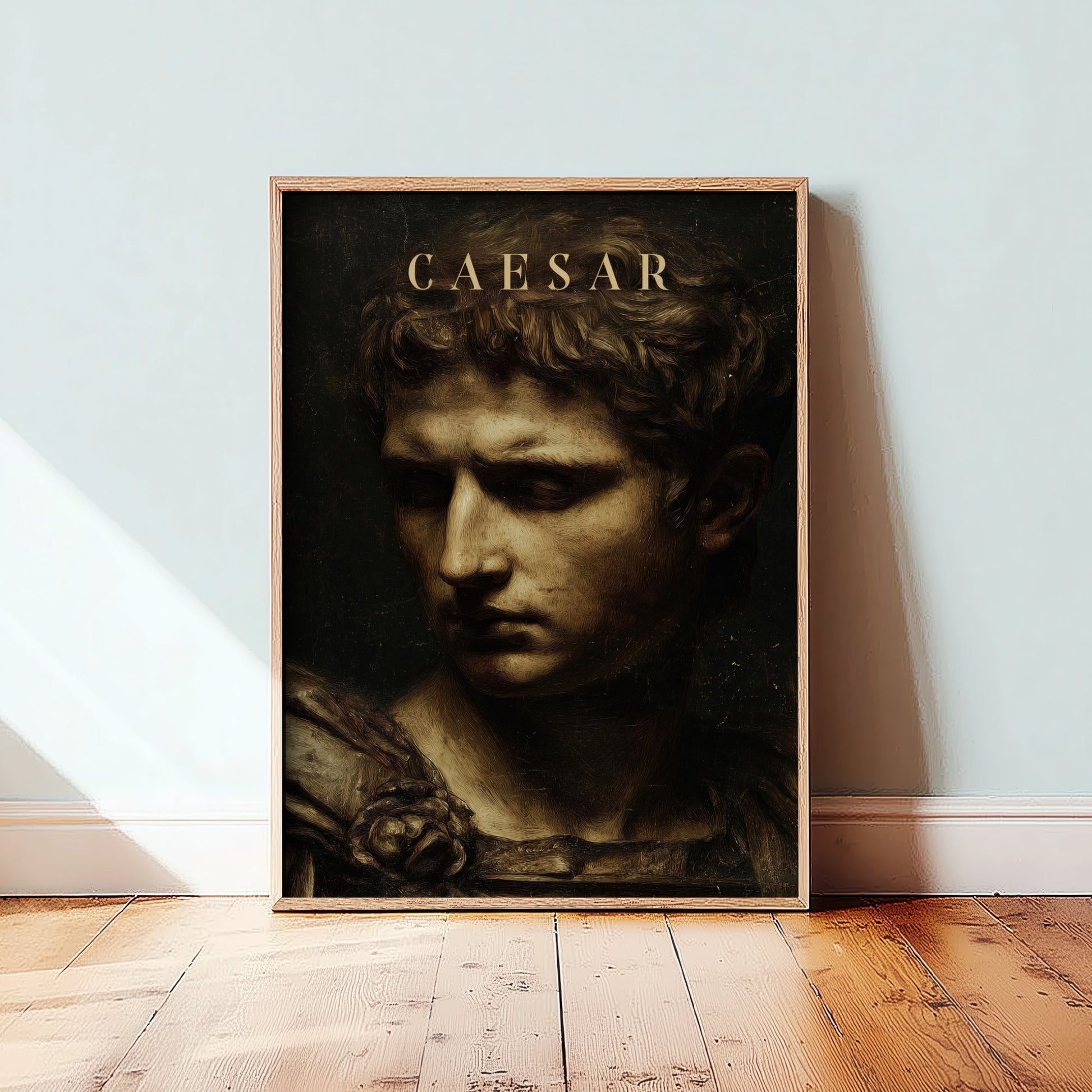 Augustus Caesar Portrait Art Print - Roman Emperor Poster - Cinematic Portrait Painting - History 2/3