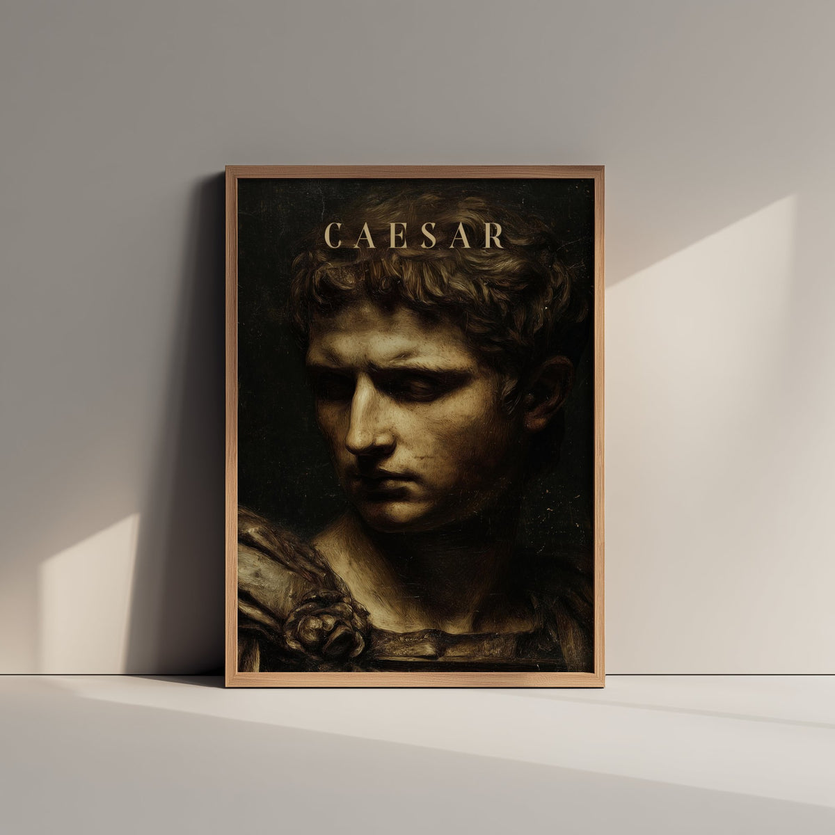 Augustus Caesar Portrait Art Print - Roman Emperor Poster - Cinematic Portrait Painting - History 2/3