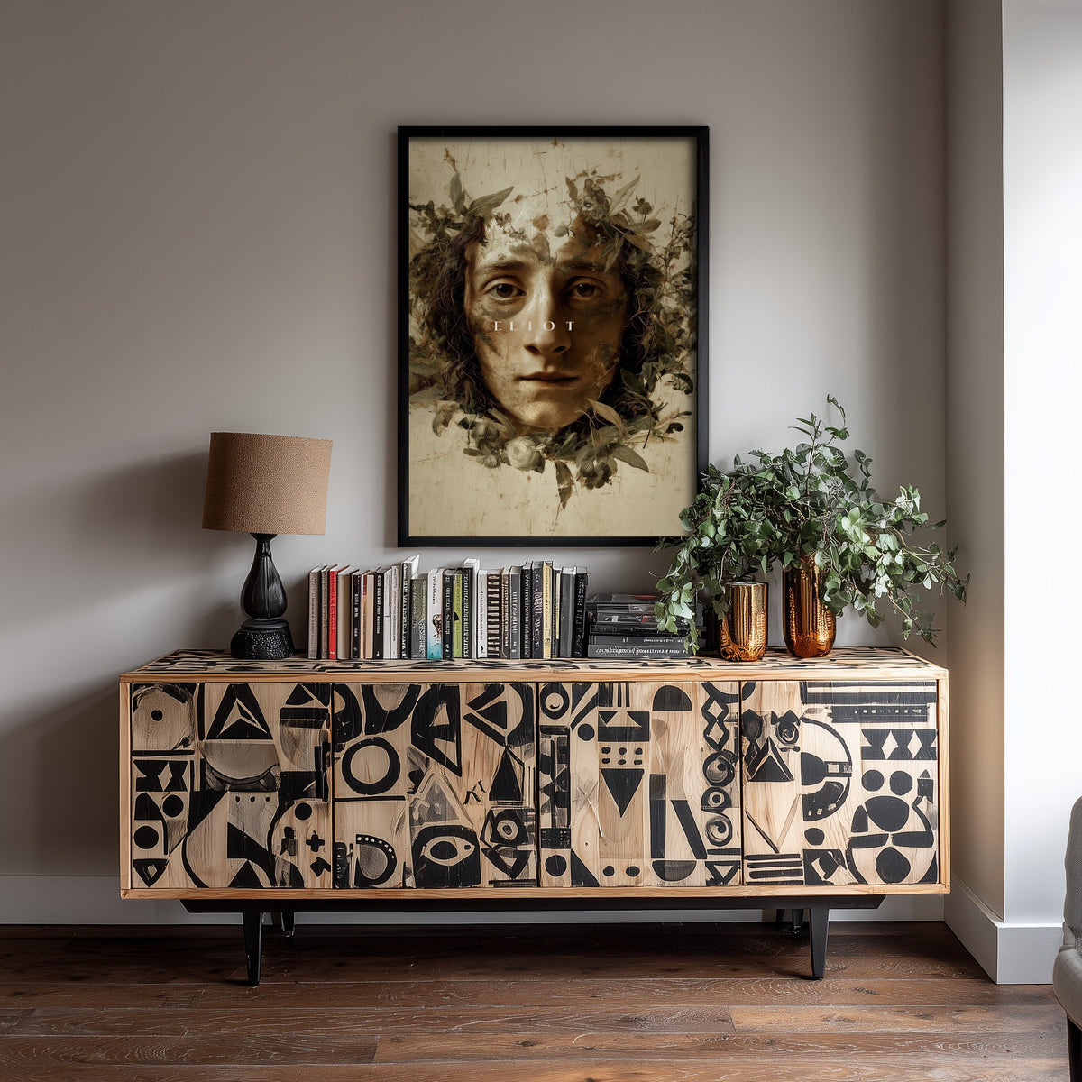 George Eliot Portrait Art Print - Victorian Novelist Poster - Cinematic Portrait Painting - Author 1/3
