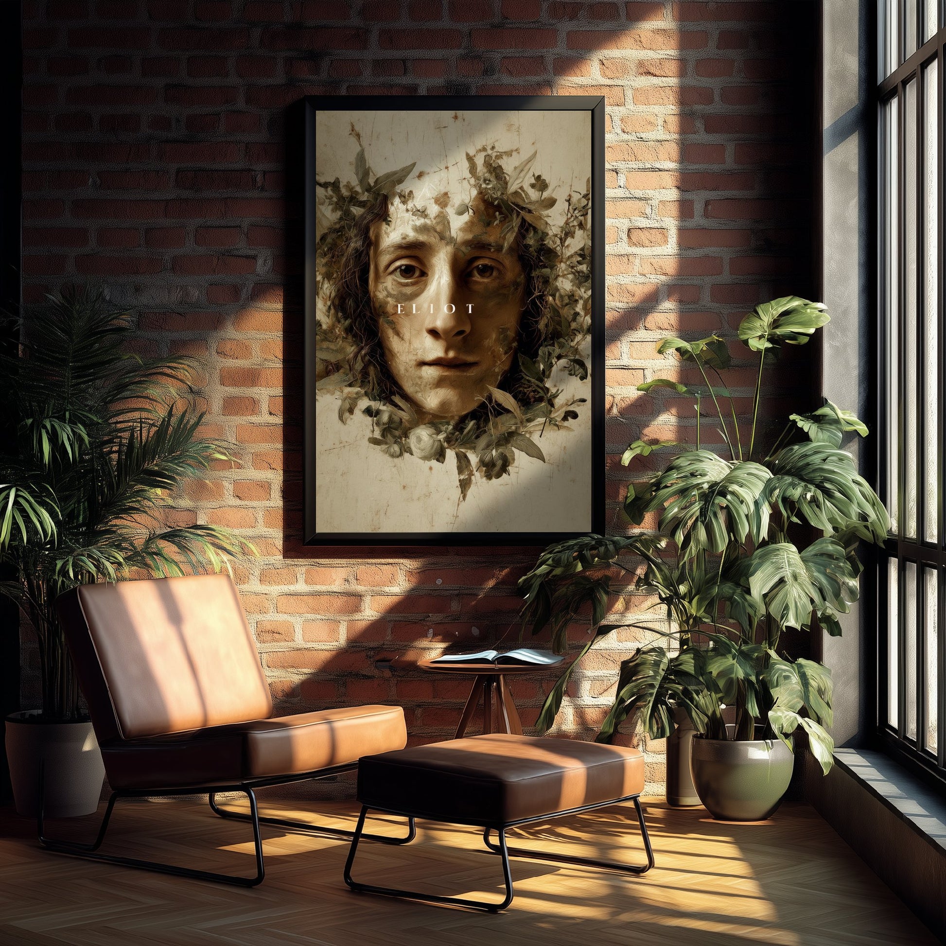 George Eliot Portrait Art Print - Victorian Novelist Poster - Cinematic Portrait Painting - Author 1/3