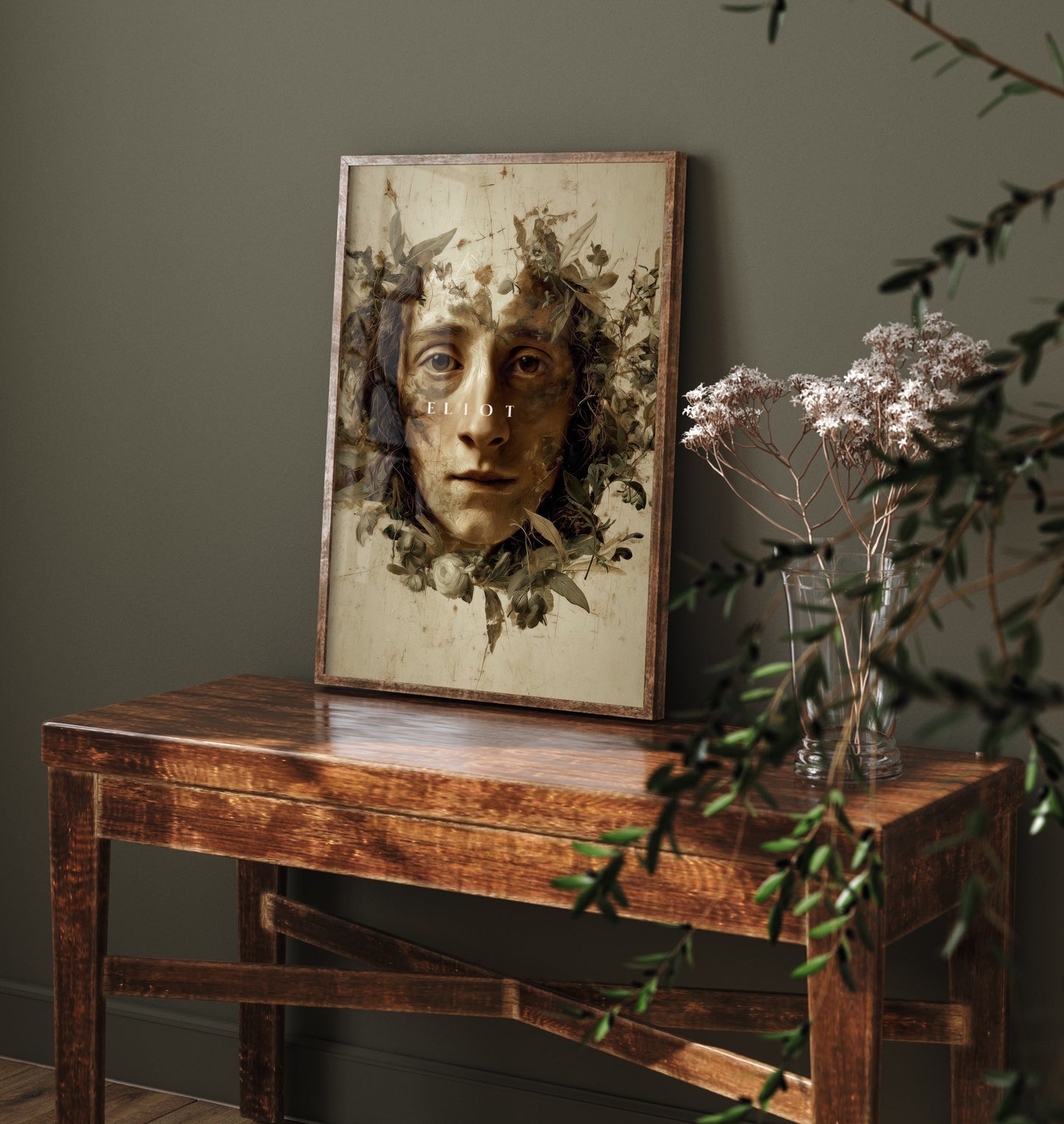 George Eliot Portrait Art Print - Victorian Novelist Poster - Cinematic Portrait Painting - Author 1/3