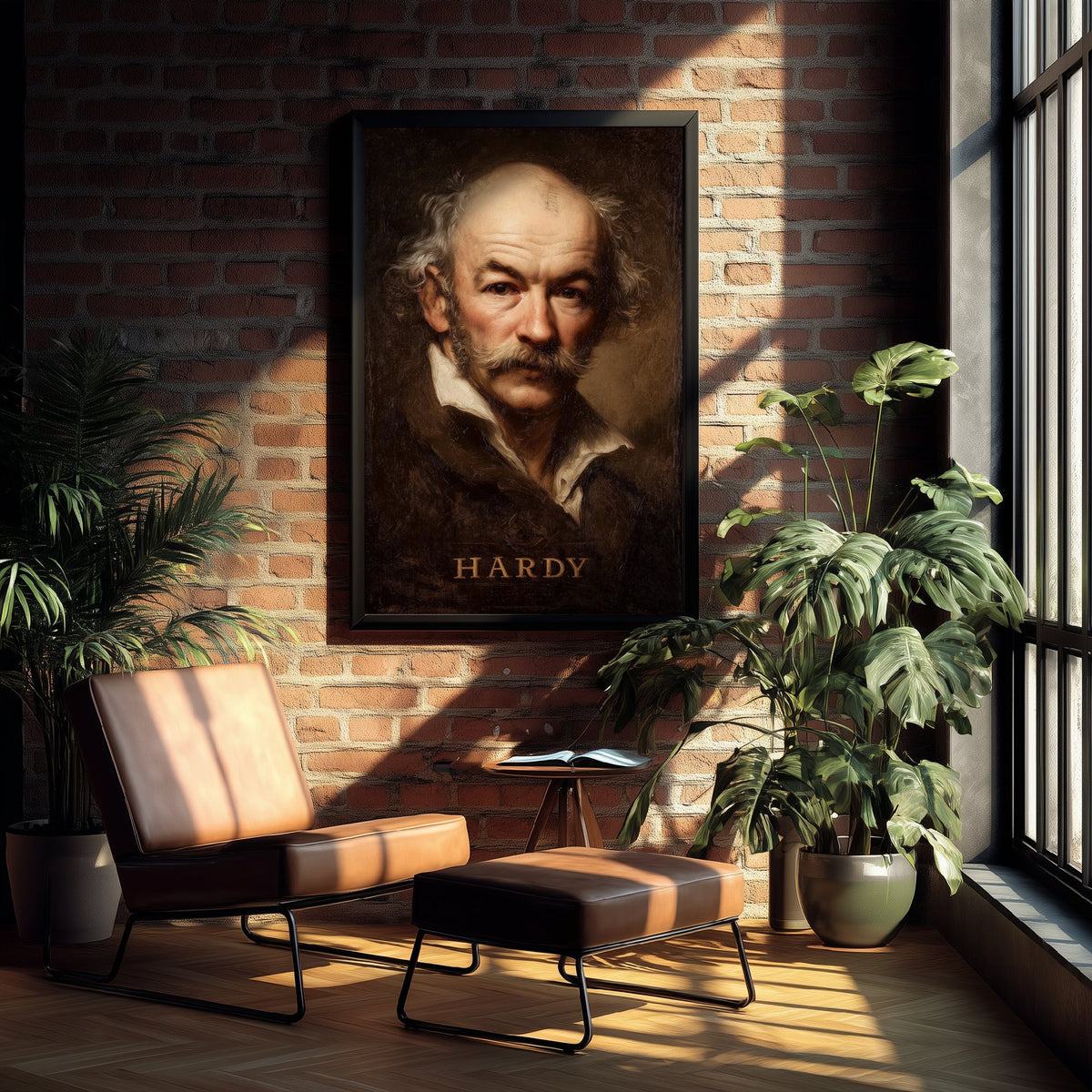 Thomas Hardy Portrait Art Print - Victorian Novelist Poster - Cinematic Portrait Painting - Author 2/3