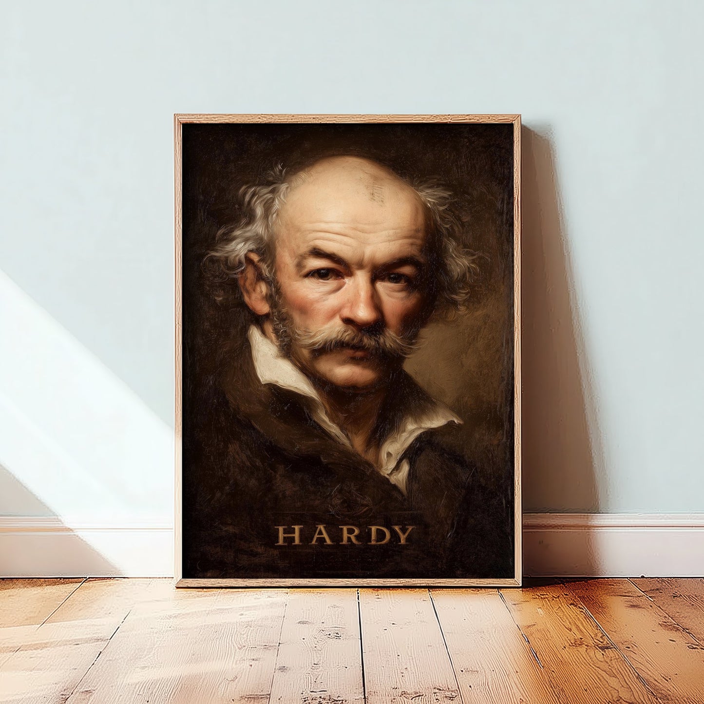 Thomas Hardy Portrait Art Print - Victorian Novelist Poster - Cinematic Portrait Painting - Author 2/3