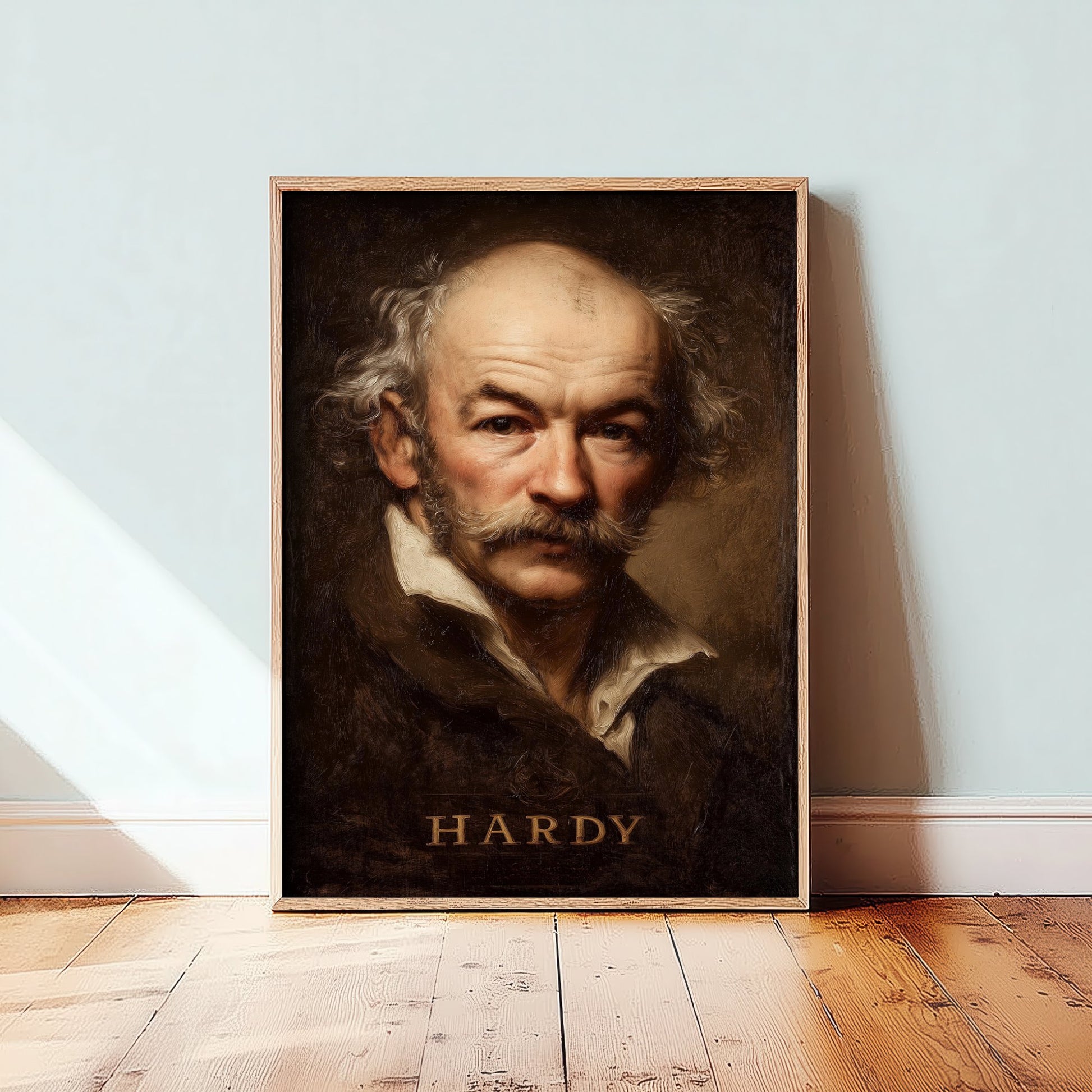 Thomas Hardy Portrait Art Print - Victorian Novelist Poster - Cinematic Portrait Painting - Author 2/3