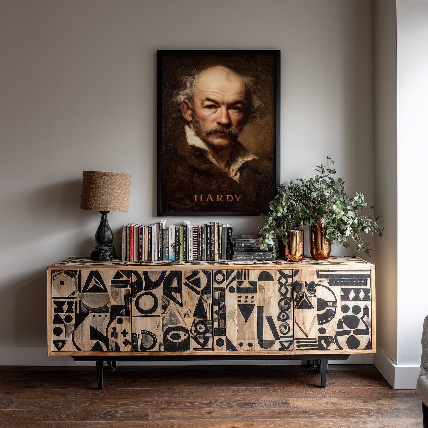 Thomas Hardy Portrait Art Print - Victorian Novelist Poster - Cinematic Portrait Painting - Author 2/3
