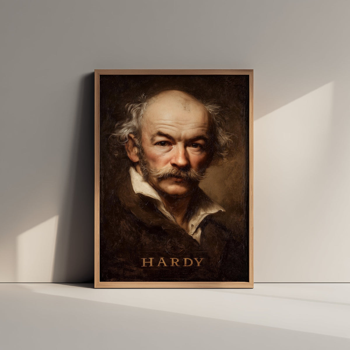 Thomas Hardy Portrait Art Print - Victorian Novelist Poster - Cinematic Portrait Painting - Author 2/3