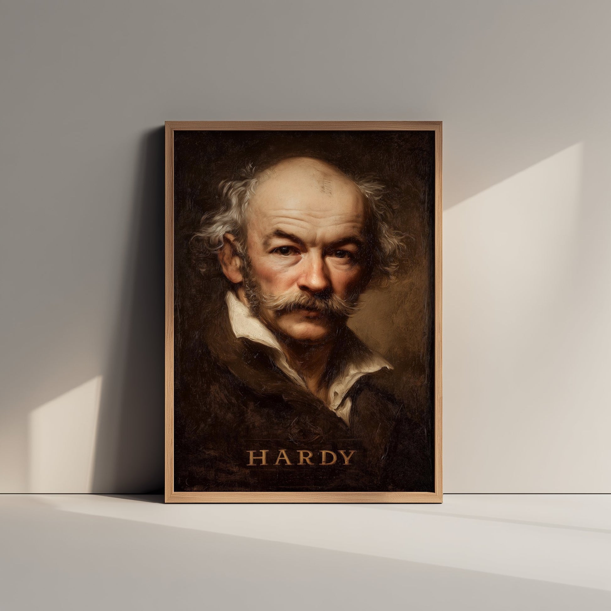 Thomas Hardy Portrait Art Print - Victorian Novelist Poster - Cinematic Portrait Painting - Author 2/3