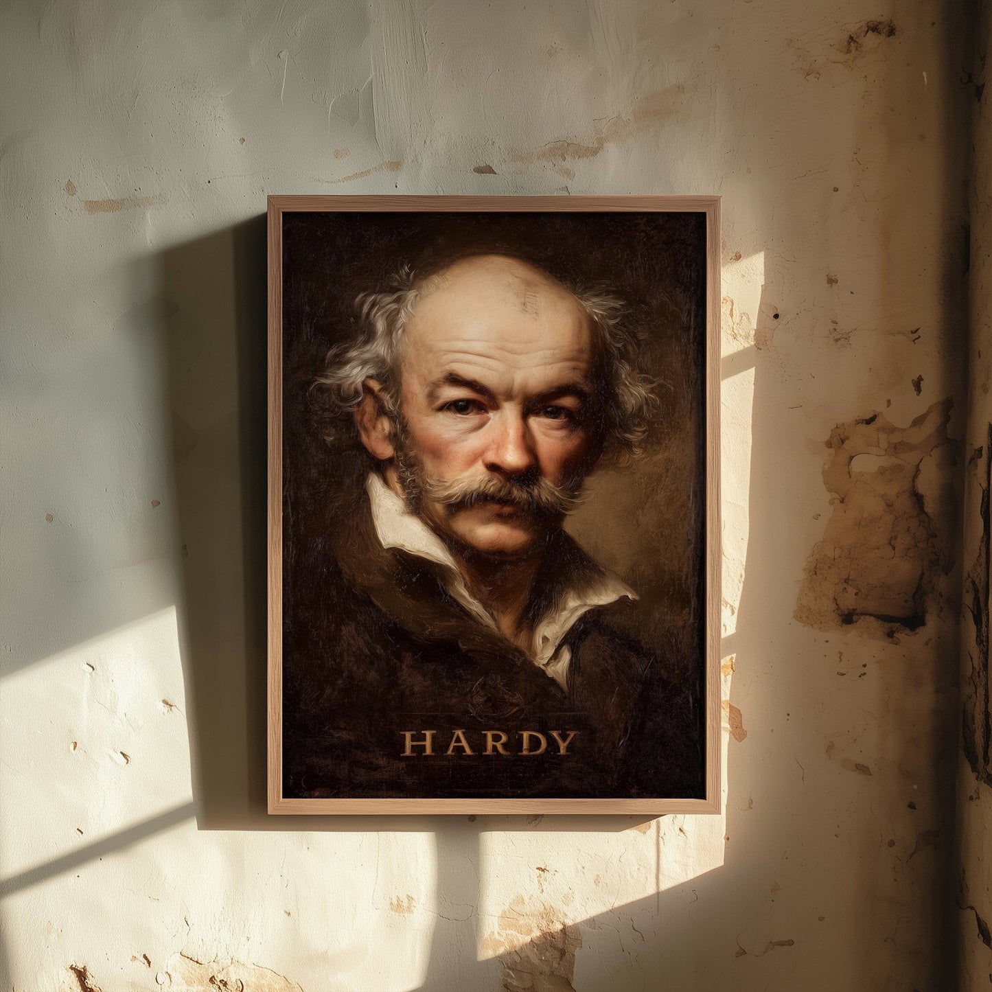 Thomas Hardy Portrait Art Print - Victorian Novelist Poster - Cinematic Portrait Painting - Author 2/3