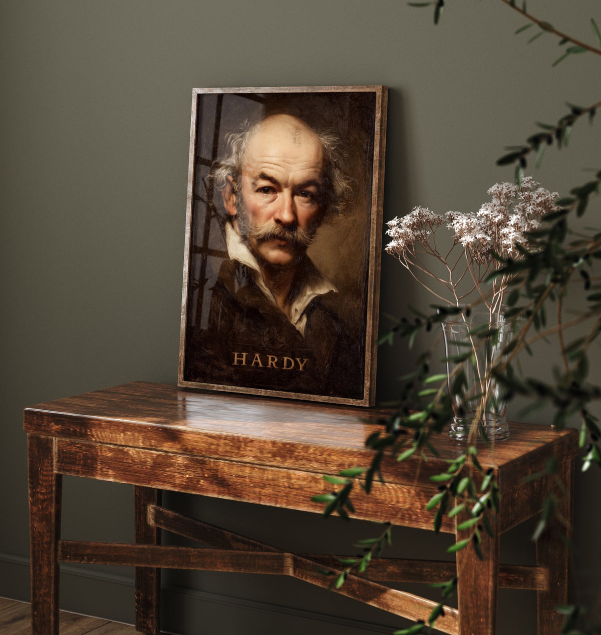 Thomas Hardy Portrait Art Print - Victorian Novelist Poster - Cinematic Portrait Painting - Author 2/3