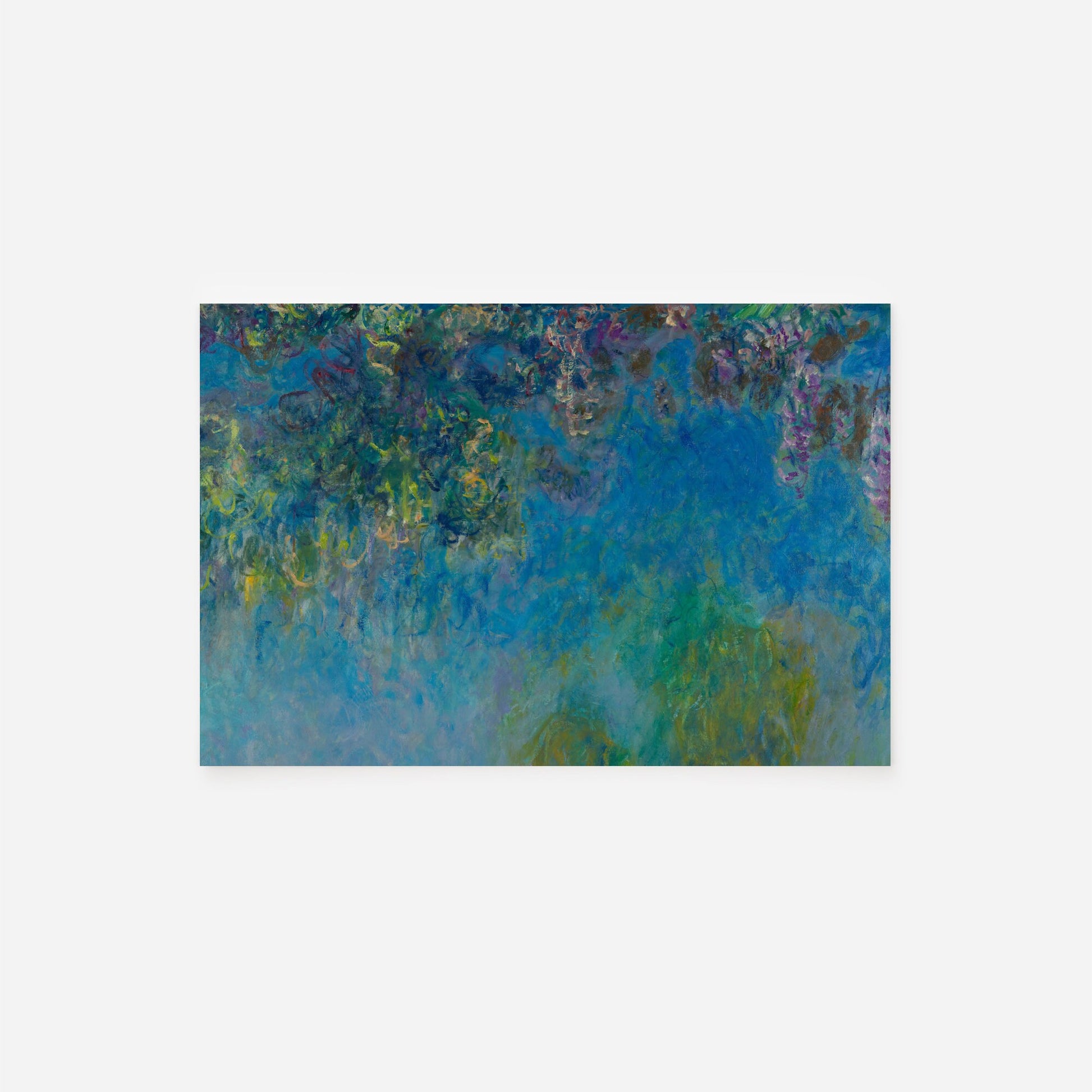 Set of Four Claude Monet Prints - 4 Classic Paintings - Photo Poster Wall Art Gift Giclée Museum Quality - Cool Tones, Impressionist, Water