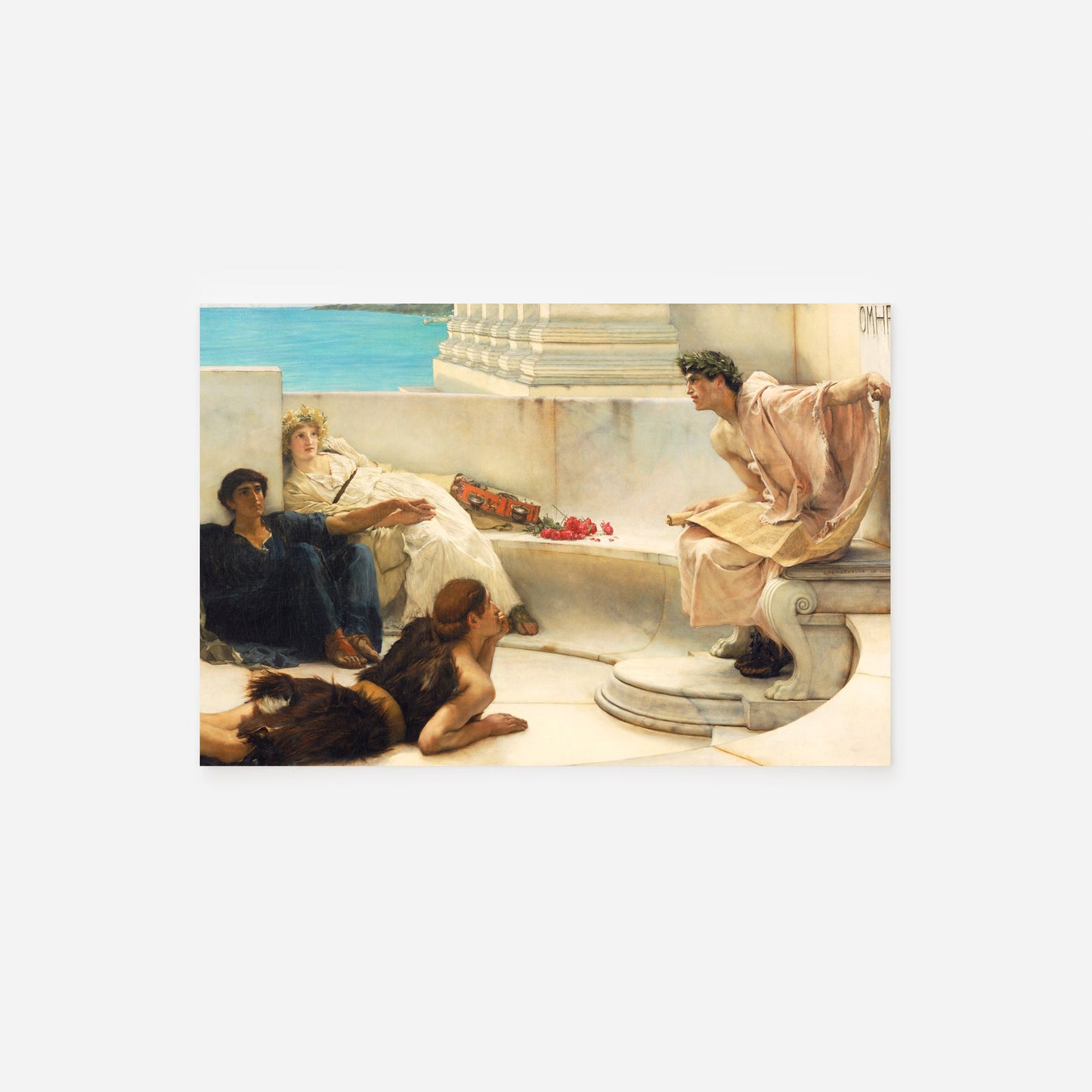 Set of Four Lawrence Alma Tadema Prints - 4 Classic Paintings - Photo Poster Wall Art Gift Giclée Museum Quality - Roses of Heliogabalus