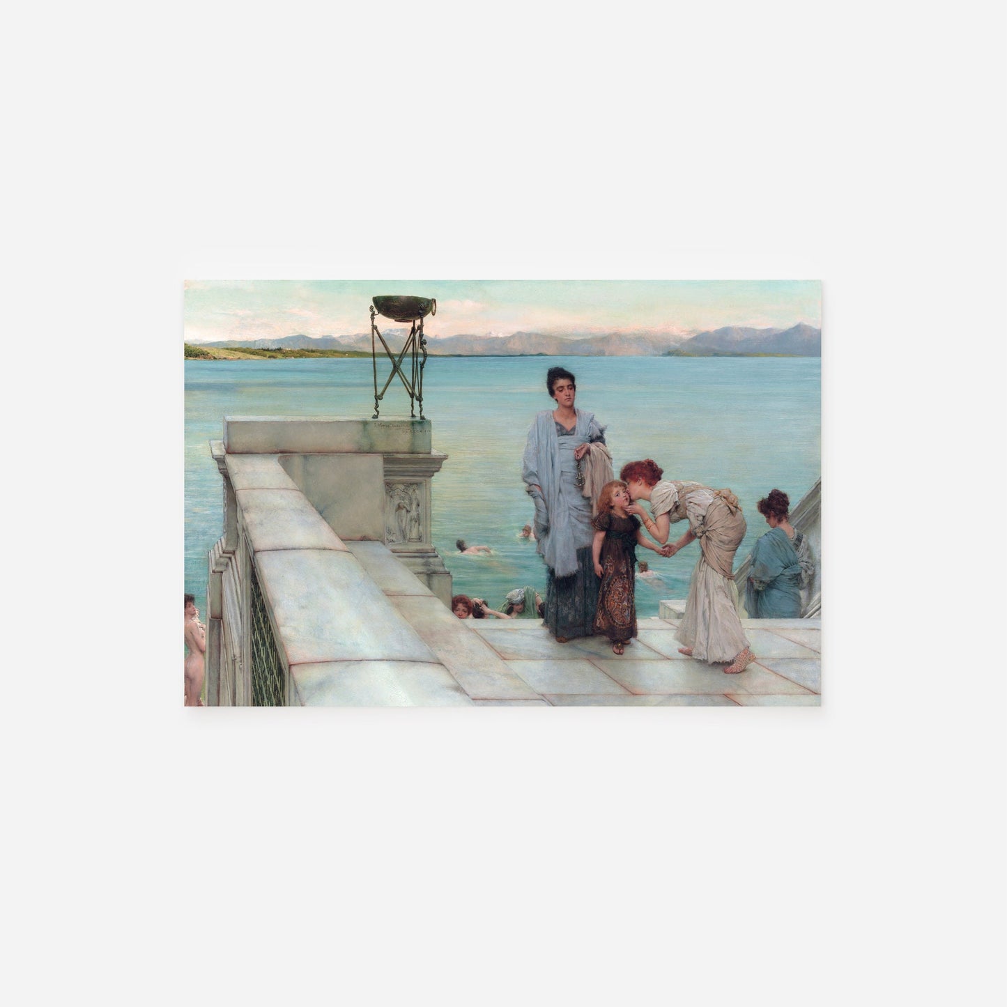 Set of Four Lawrence Alma Tadema Prints - 4 Classic Paintings - Photo Poster Wall Art Gift Giclée Museum Quality - Roses of Heliogabalus