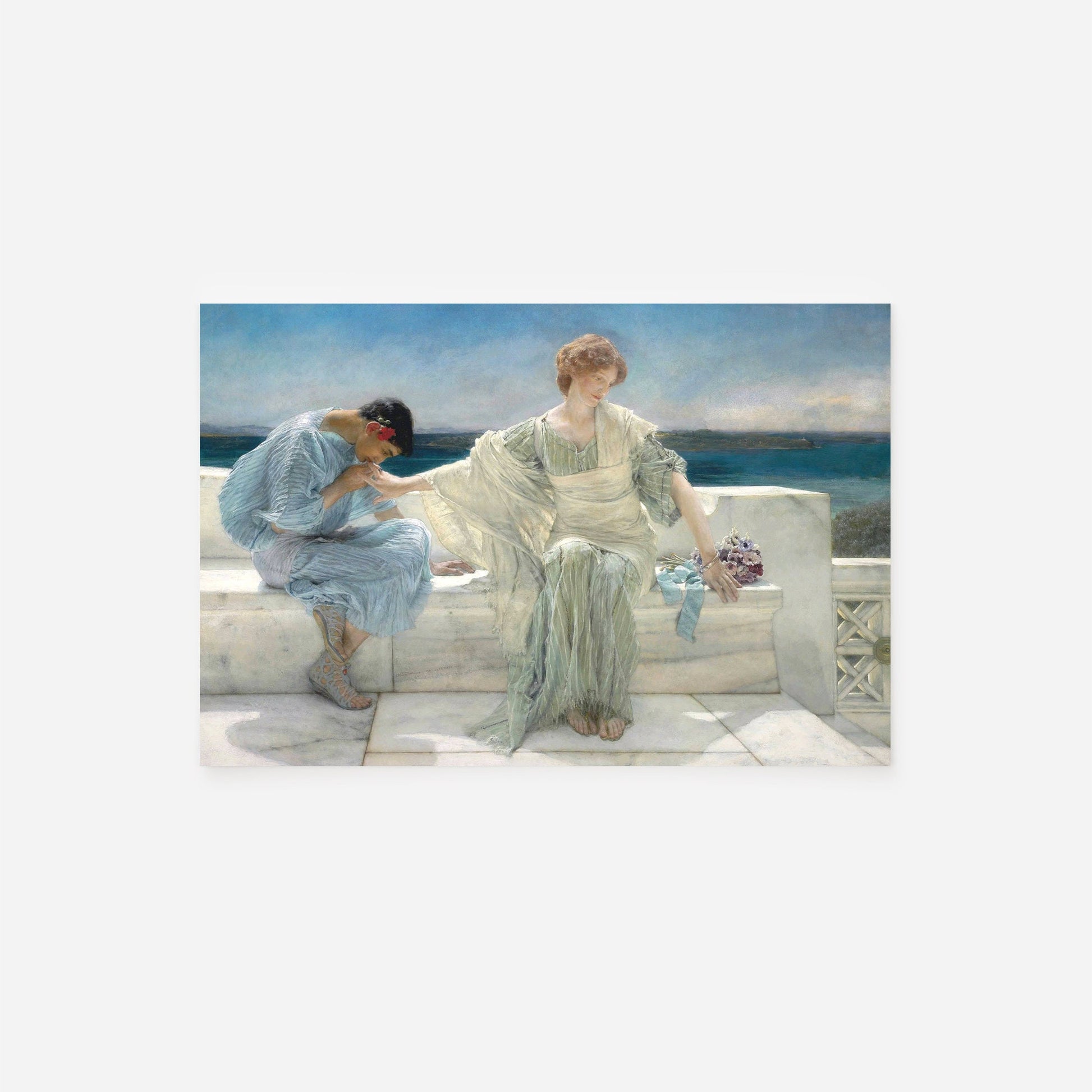 Set of Four Lawrence Alma Tadema Prints - 4 Classic Paintings - Photo Poster Wall Art Gift Giclée Museum Quality - Roses of Heliogabalus