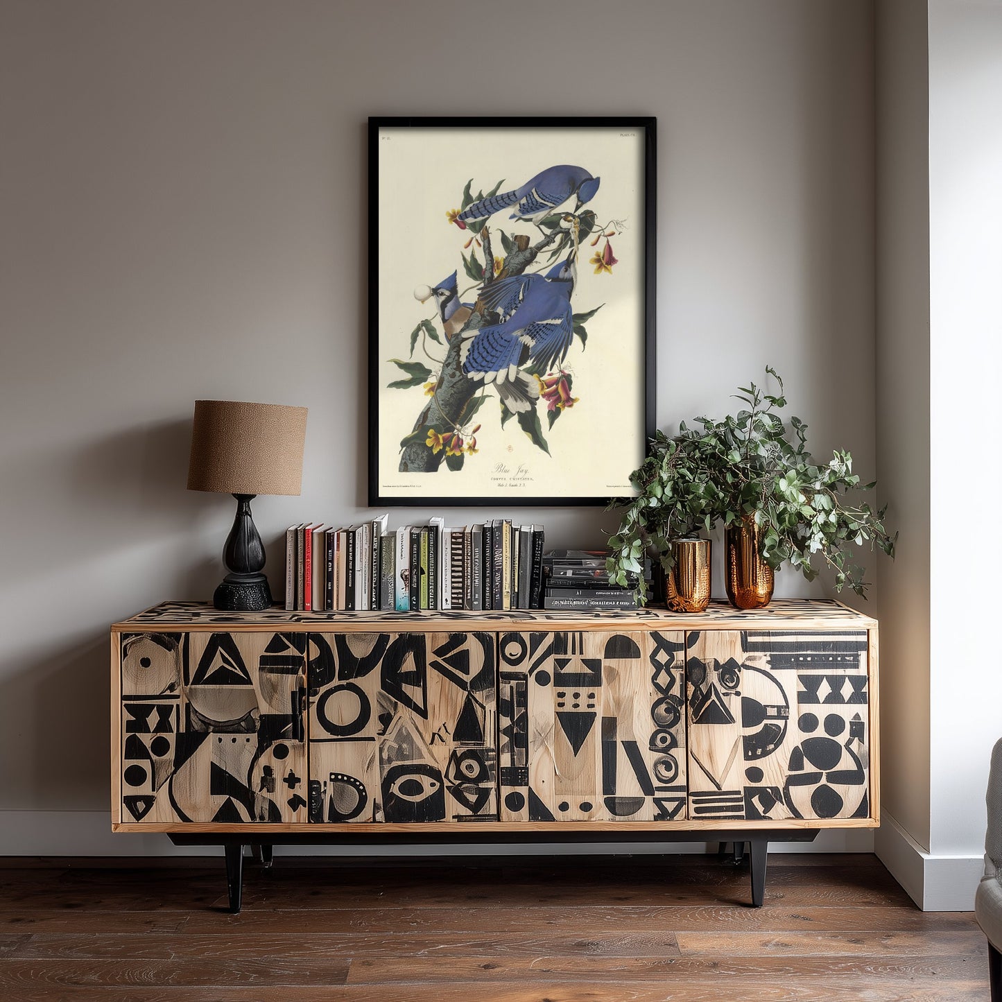 John James Audubon - Blue Jay - Birds of America Art Print Poster - Classic Painting 2/3