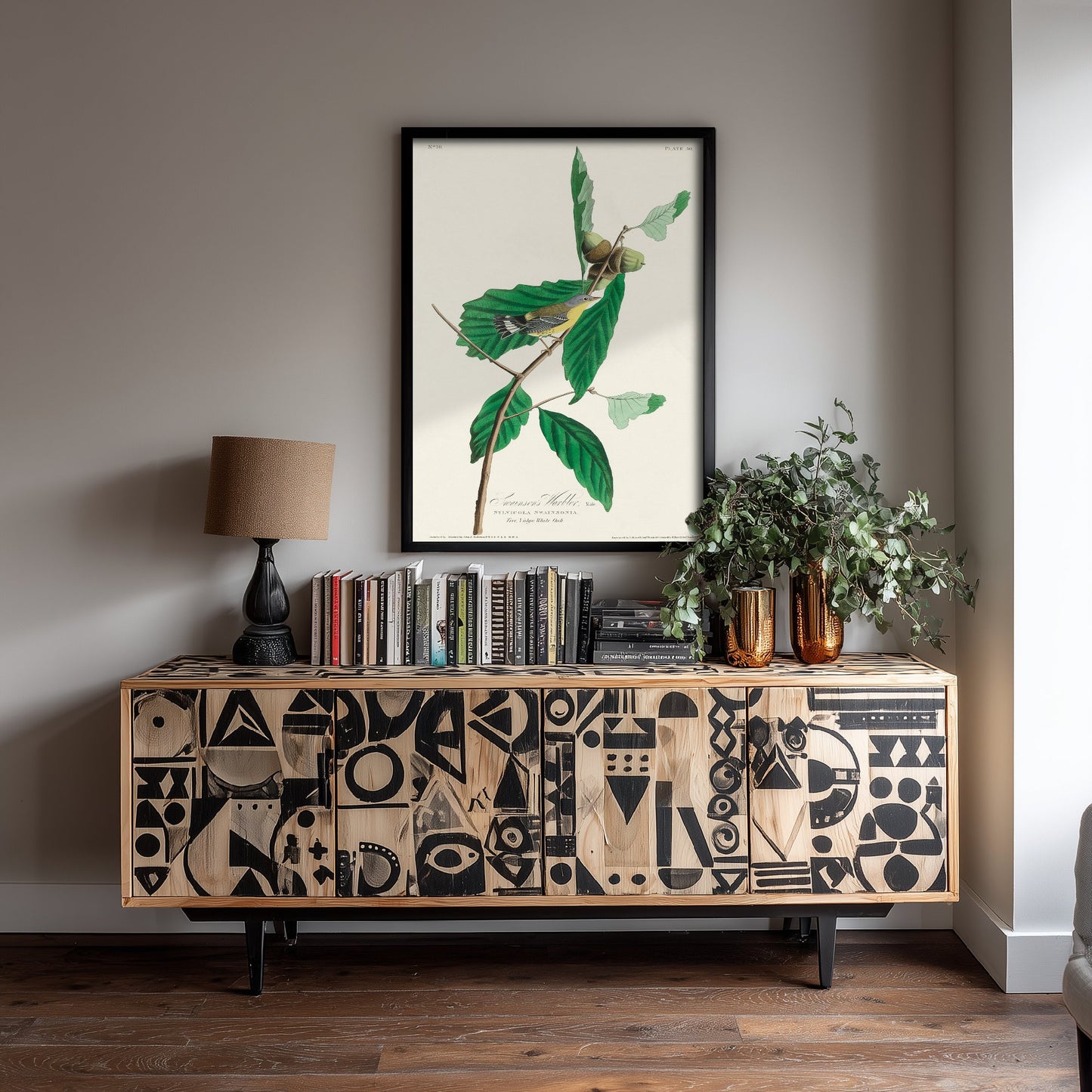 Magnolia Warbler Male Art Print - John James Audubon Poster - Birds of America Vintage Illustration