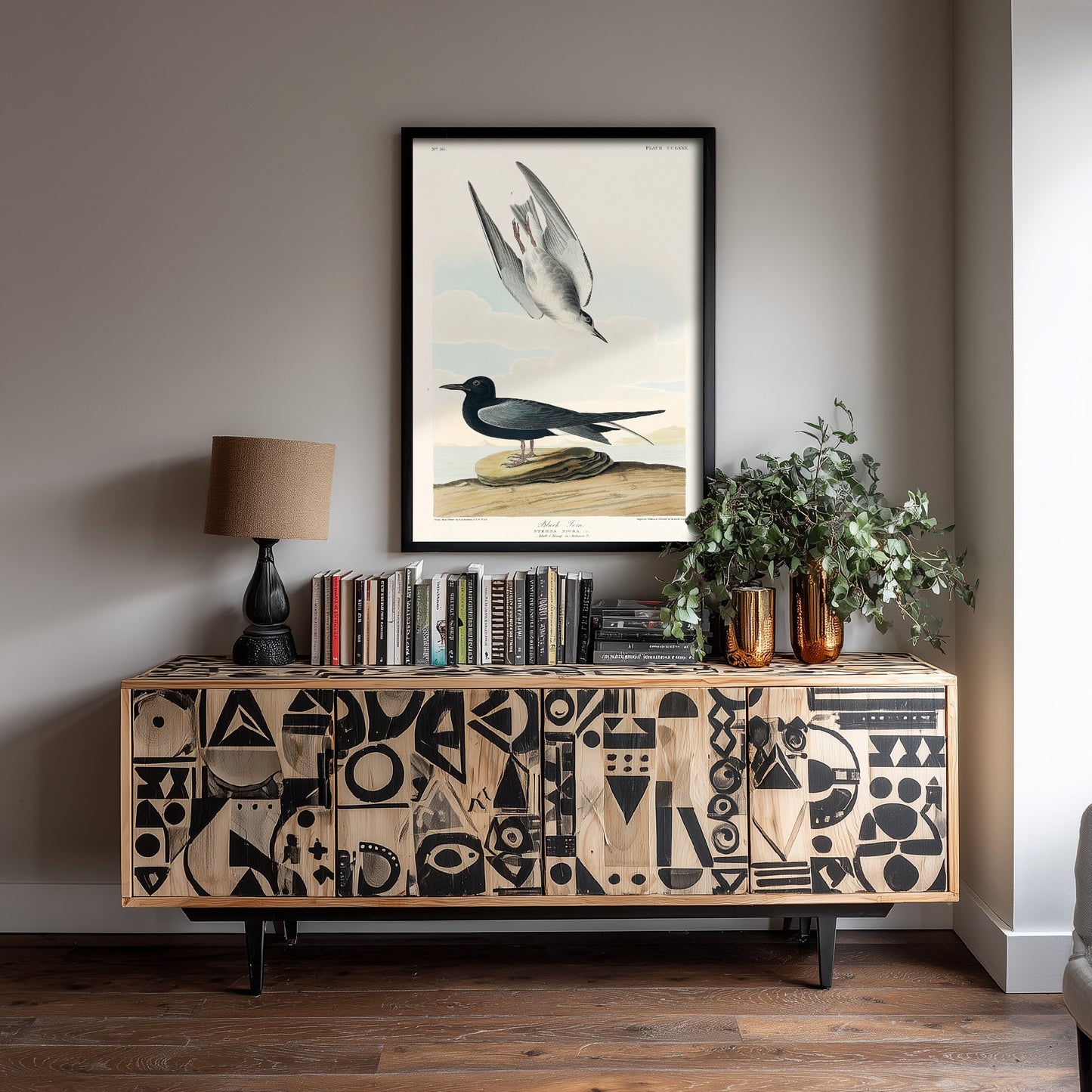 Black Tern Art Print - John James Audubon Poster - Birds of America Vintage Illustration