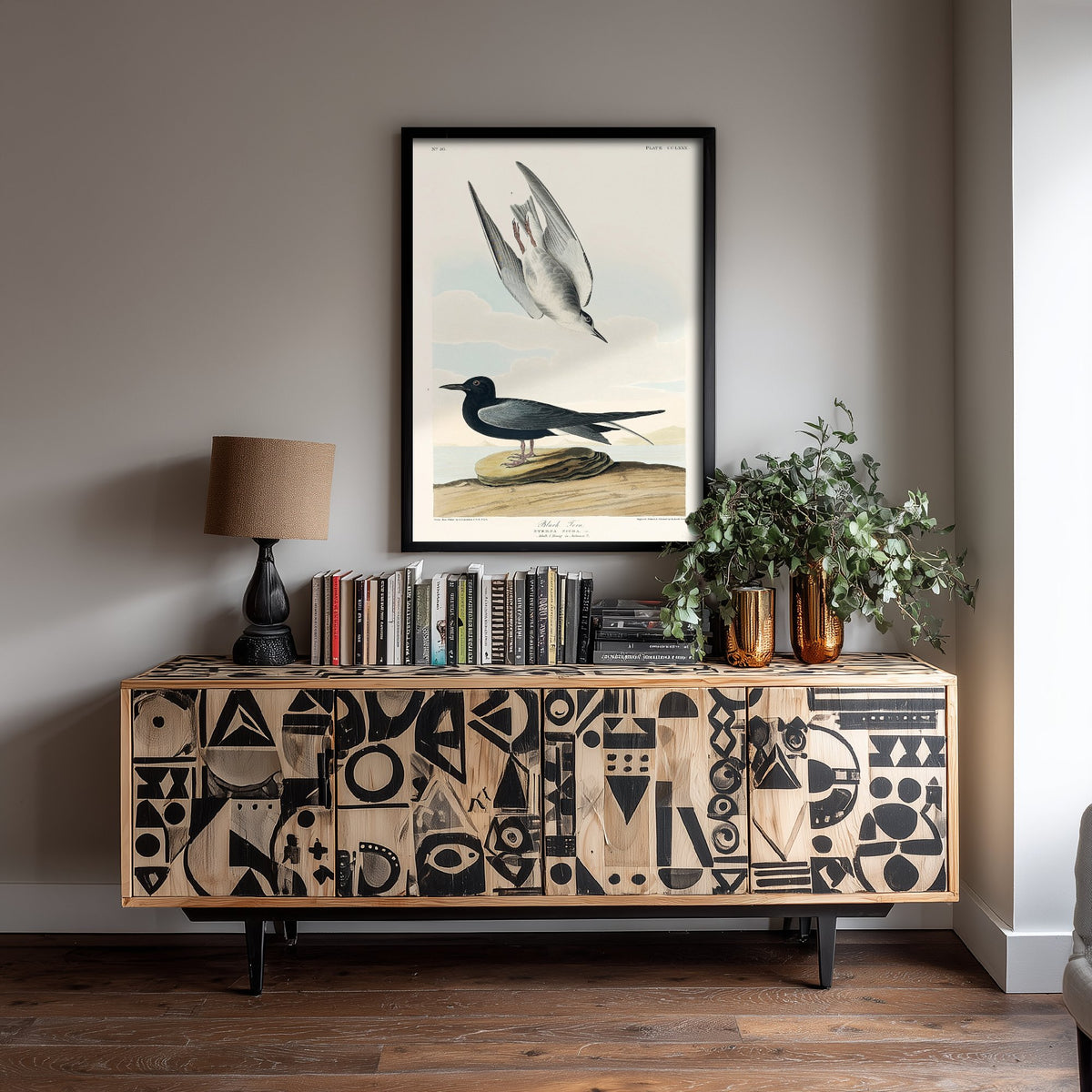 Black Tern Art Print - John James Audubon Poster - Birds of America Vintage Illustration